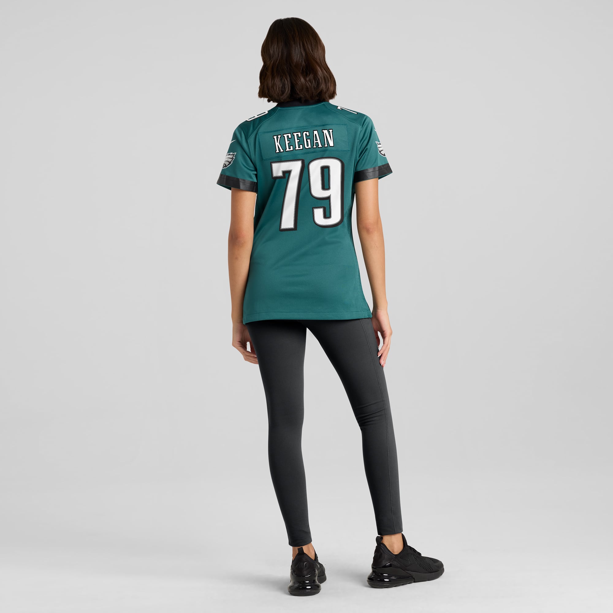Trevor Keegan Philadelphia Eagles Women's Team Game Jersey - Midnight Green - Image 6