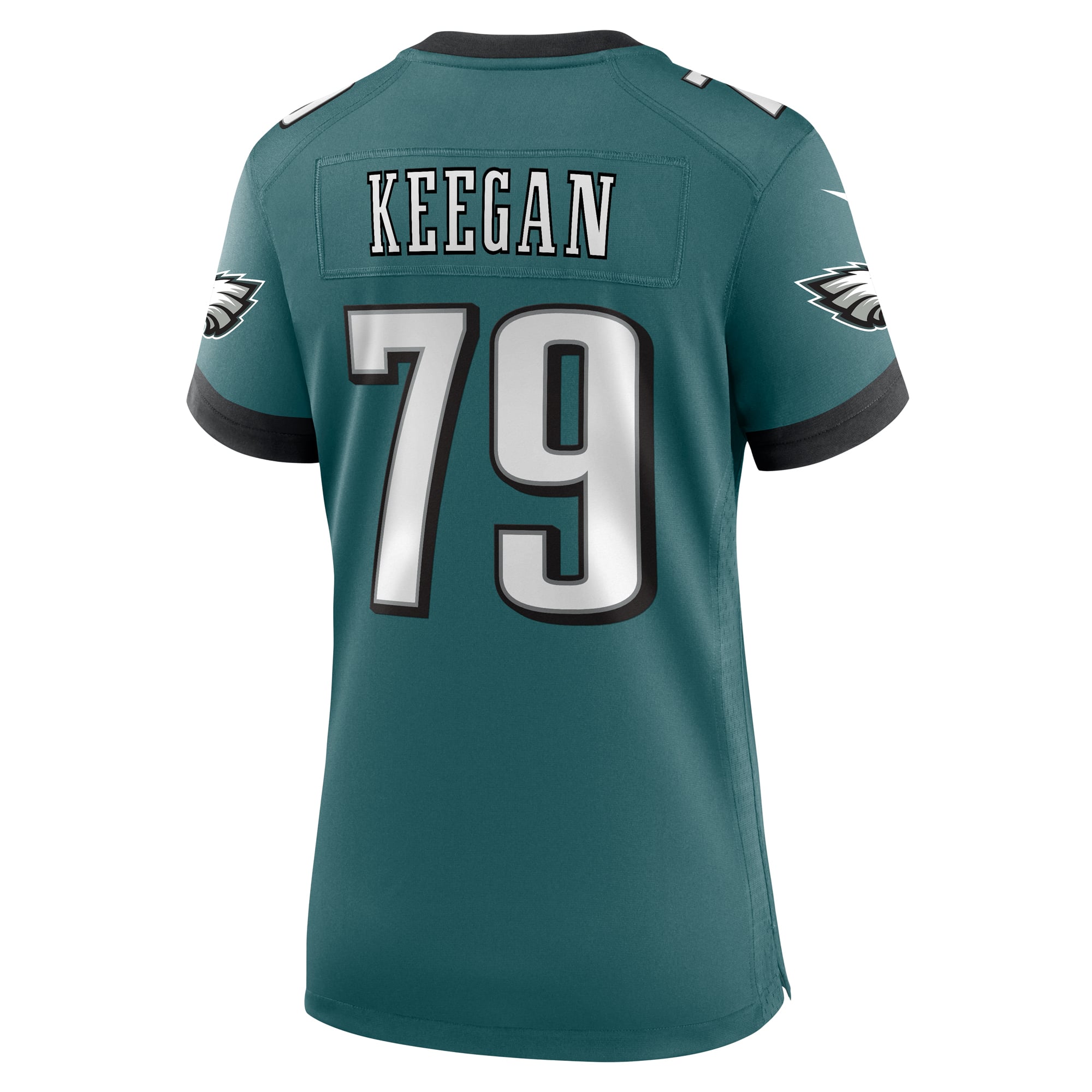 Trevor Keegan Philadelphia Eagles Women's Team Game Jersey - Midnight Green - Image 4