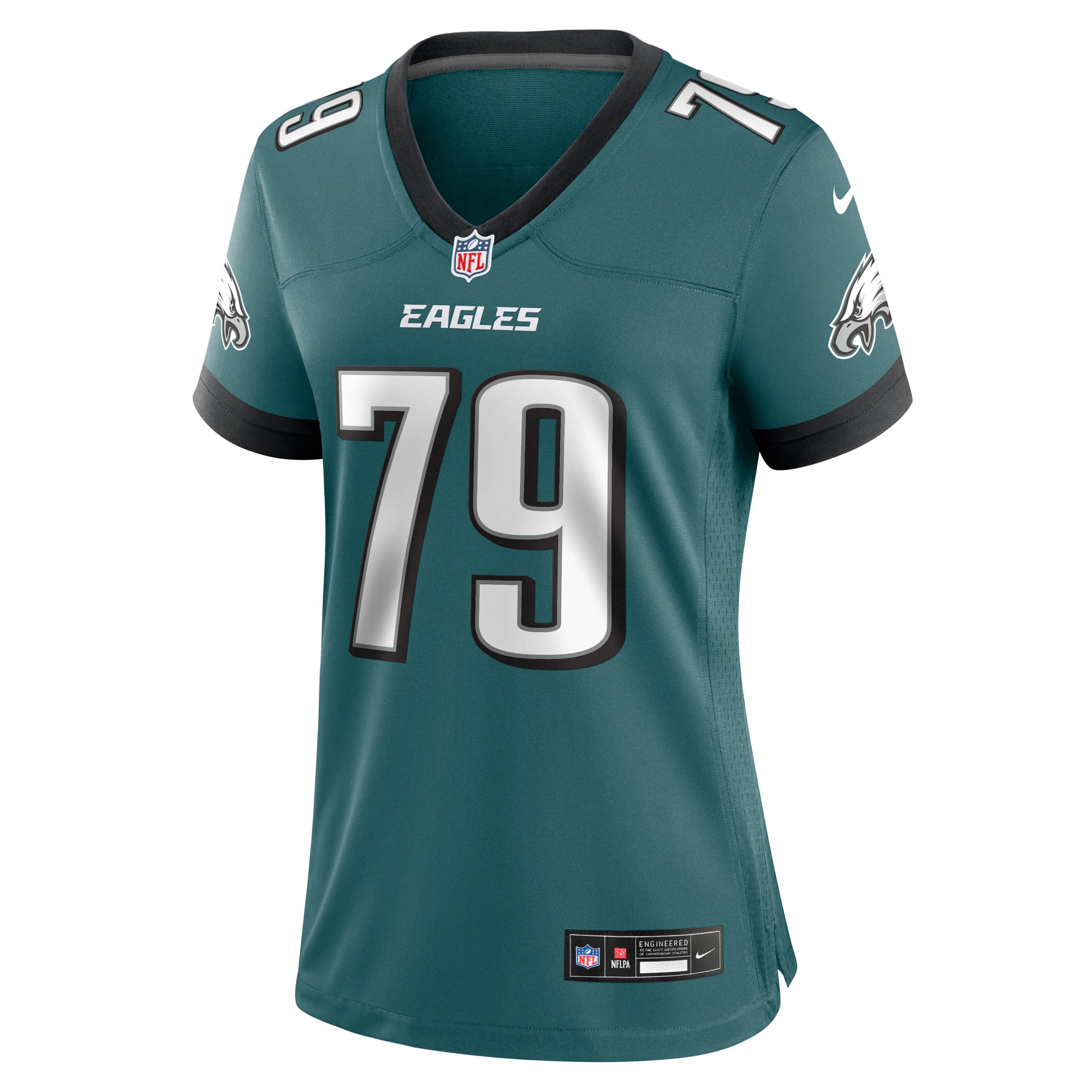 Trevor Keegan Philadelphia Eagles Women's Team Game Jersey - Midnight Green - Image 3