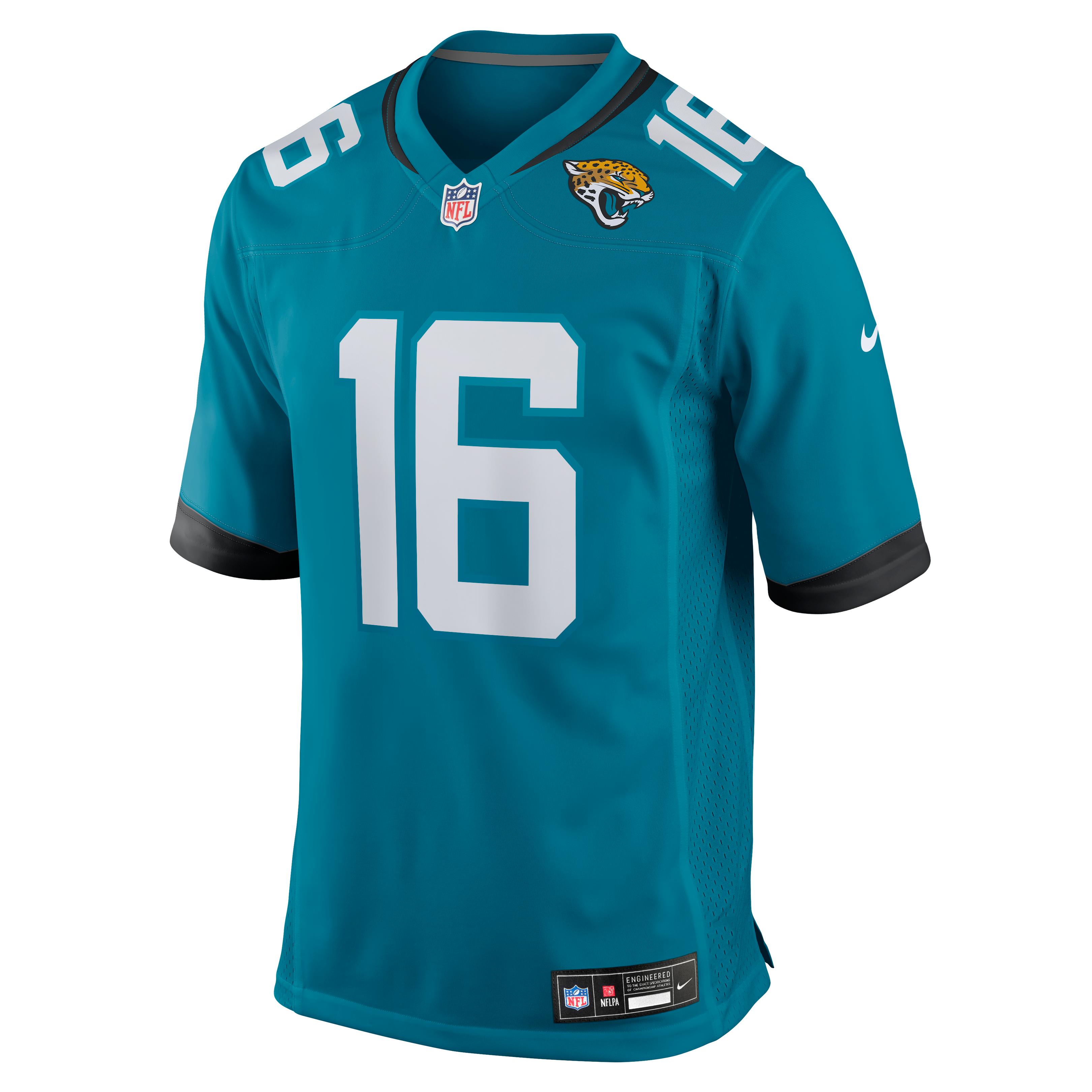 Trevor Lawrence Jacksonville Jaguars Game Jersey - Teal - Image 3