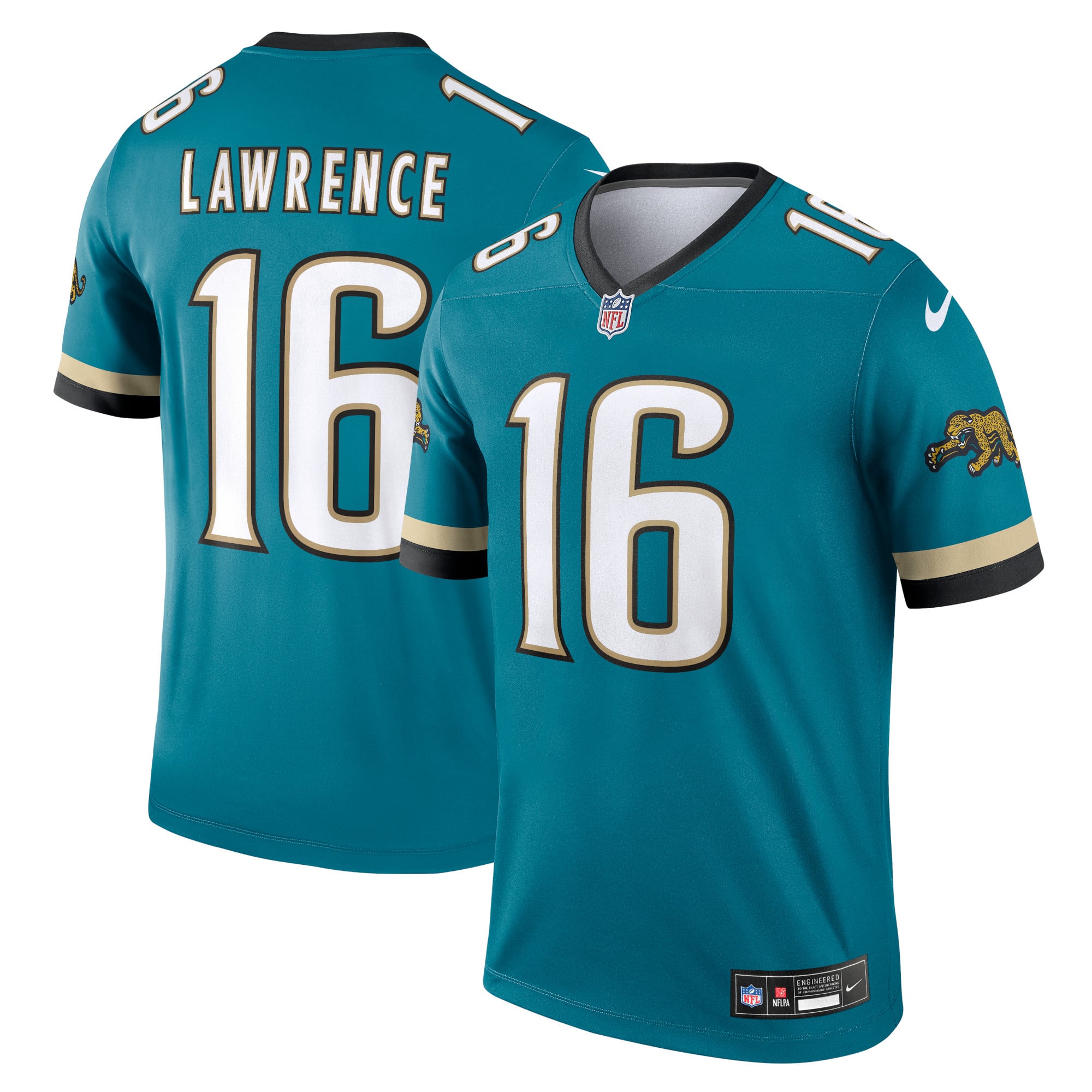 Trevor Lawrence Jacksonville Jaguars Legend Player Performance Top - Teal - Image 2