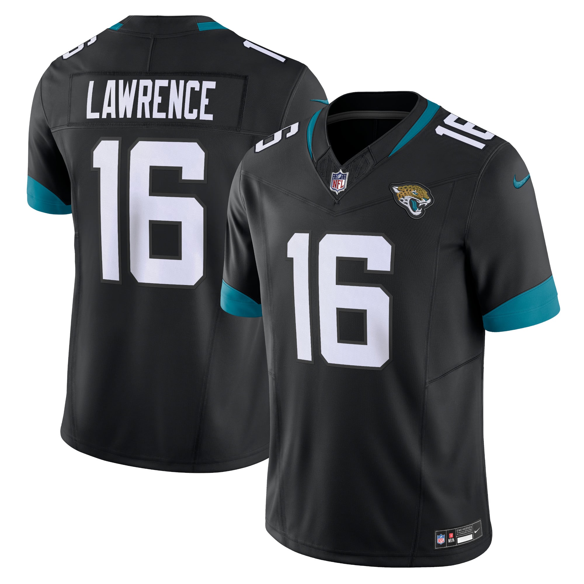 Trevor Lawrence Jacksonville Jaguars Vapor F.U.S.E. Limited Jersey - Black - Image 2