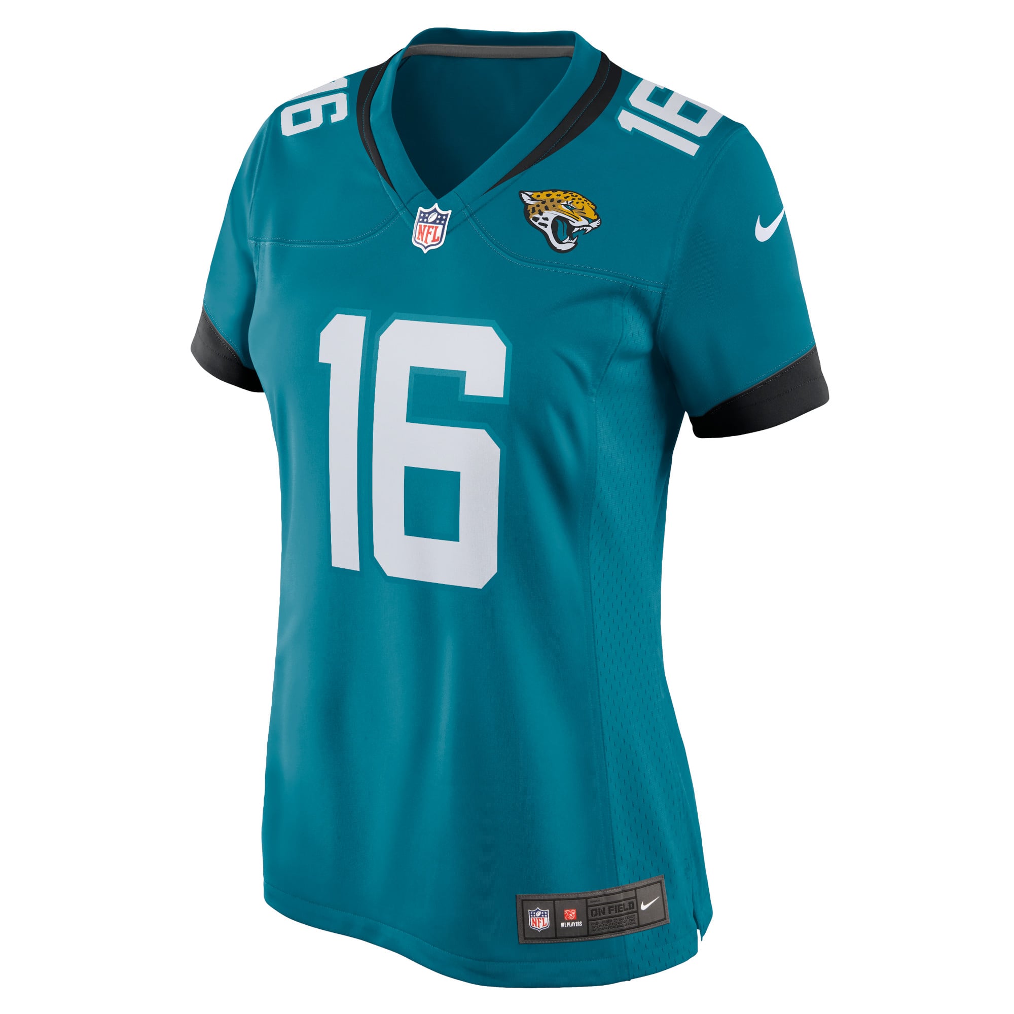 Trevor Lawrence Jacksonville Jaguars Women's Player Game Jersey - Teal - Image 3