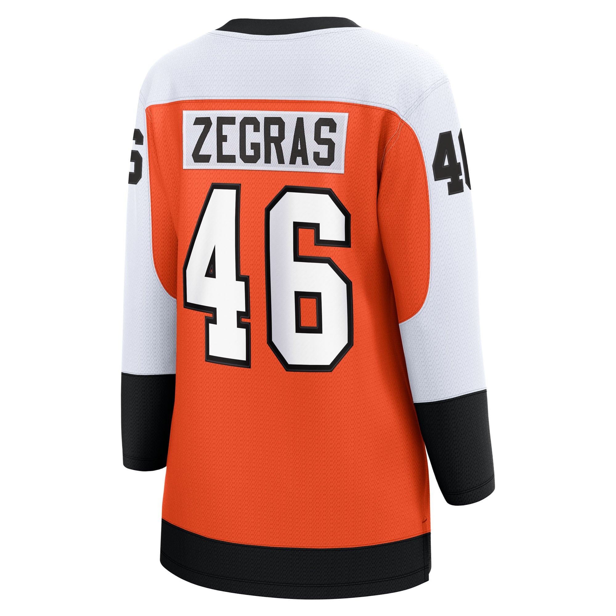 Trevor Zegras Philadelphia Flyers Women's Home Breakaway Jersey - Orange - Image 4