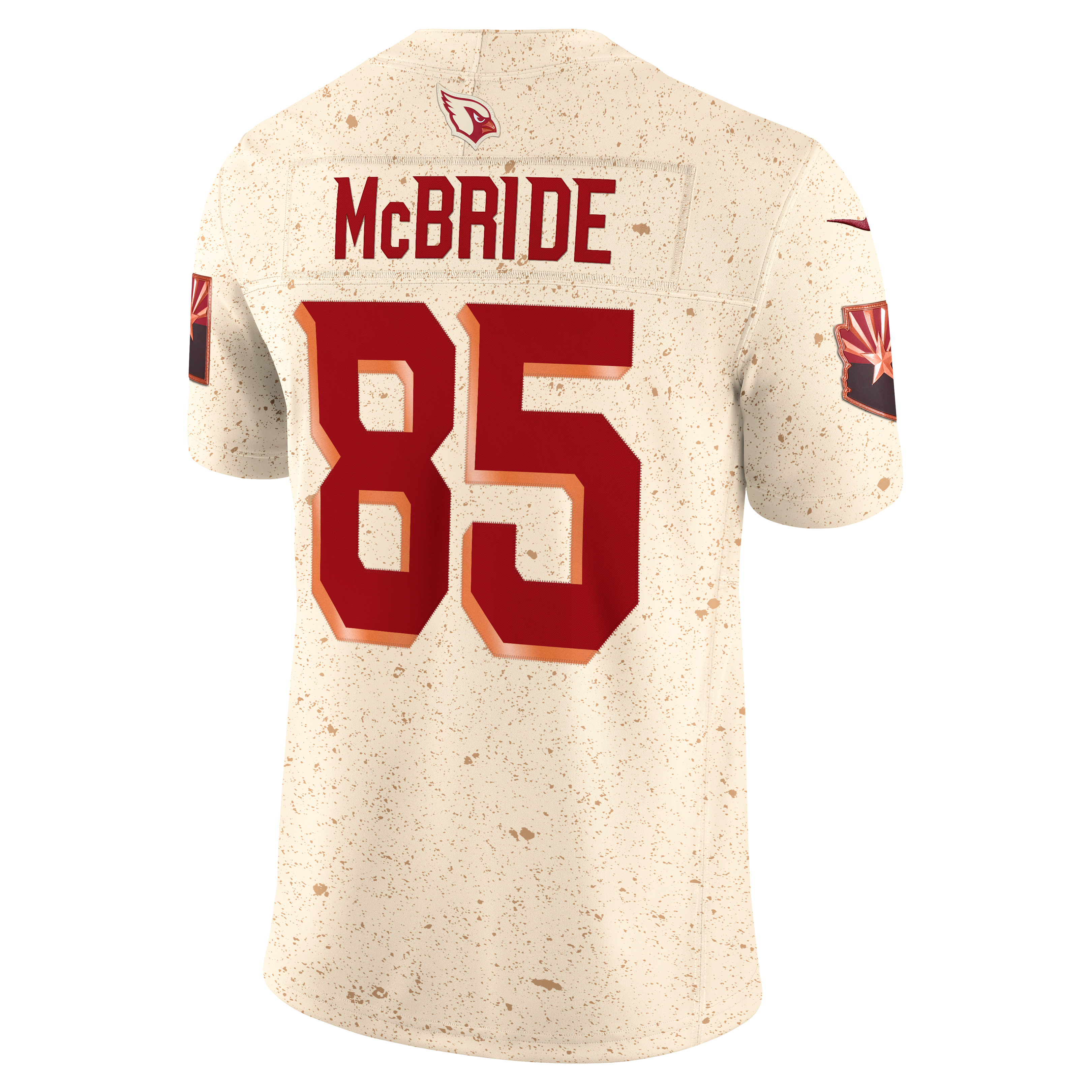 Trey McBride Arizona Cardinals 2025 Rivalries Collection Stitched Limited Jersey - Natural - Image 4
