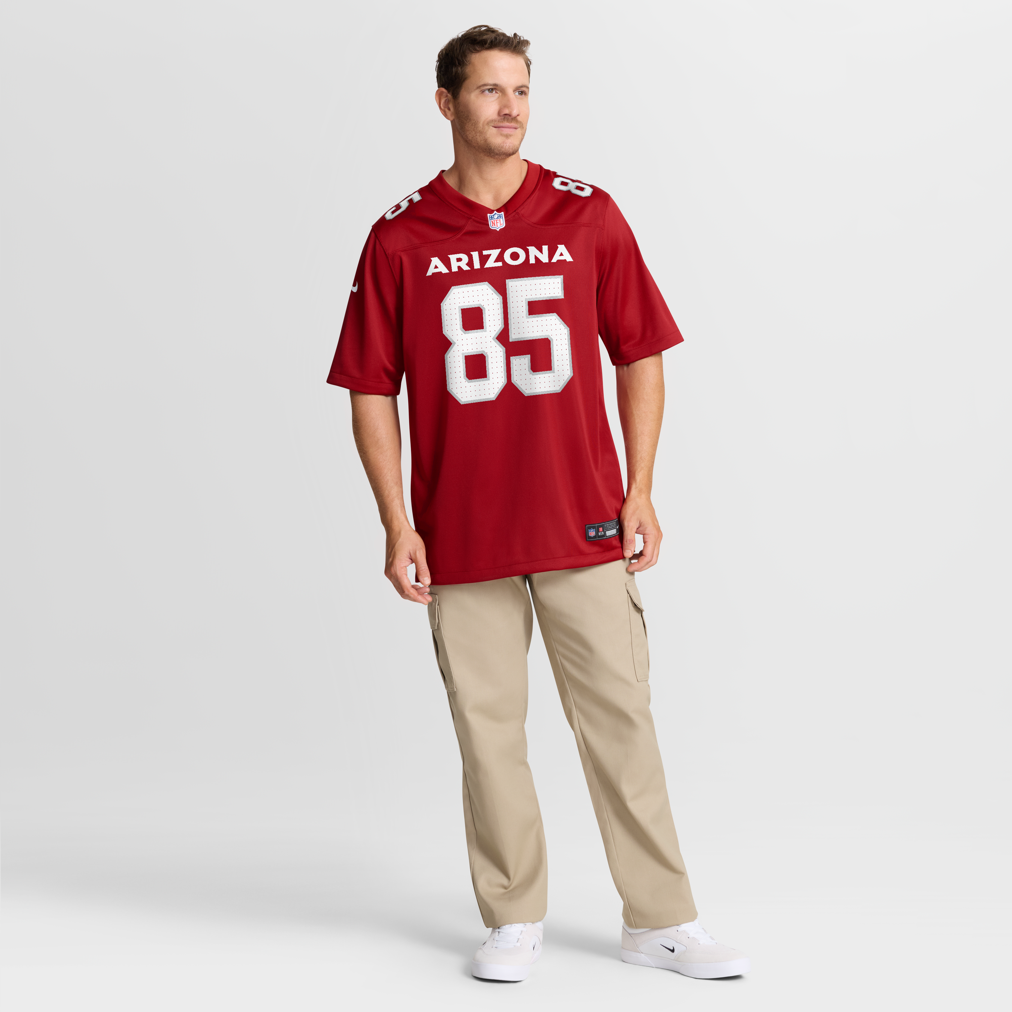 Trey McBride Arizona Cardinals Alternate Game Jersey - Black - Cardinal - Image 8
