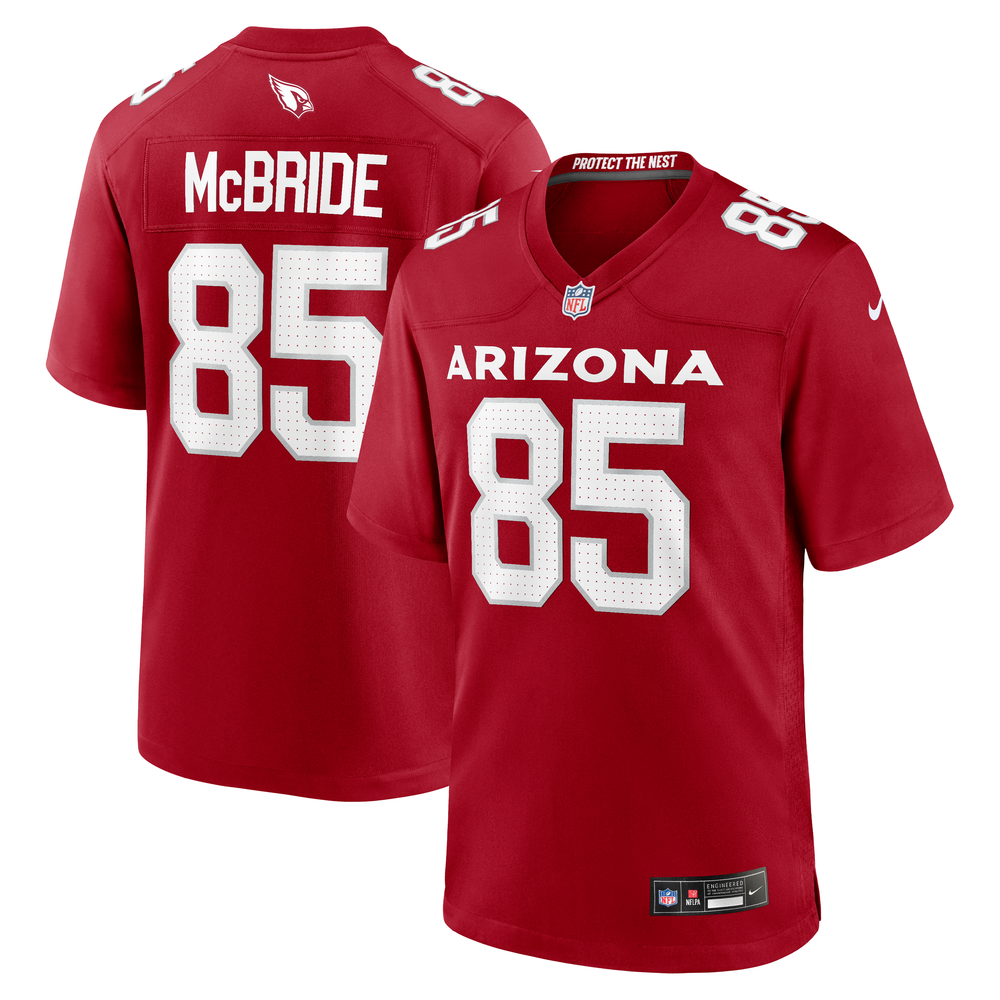 Trey McBride Arizona Cardinals Alternate Game Jersey - Black - Cardinal - Image 2