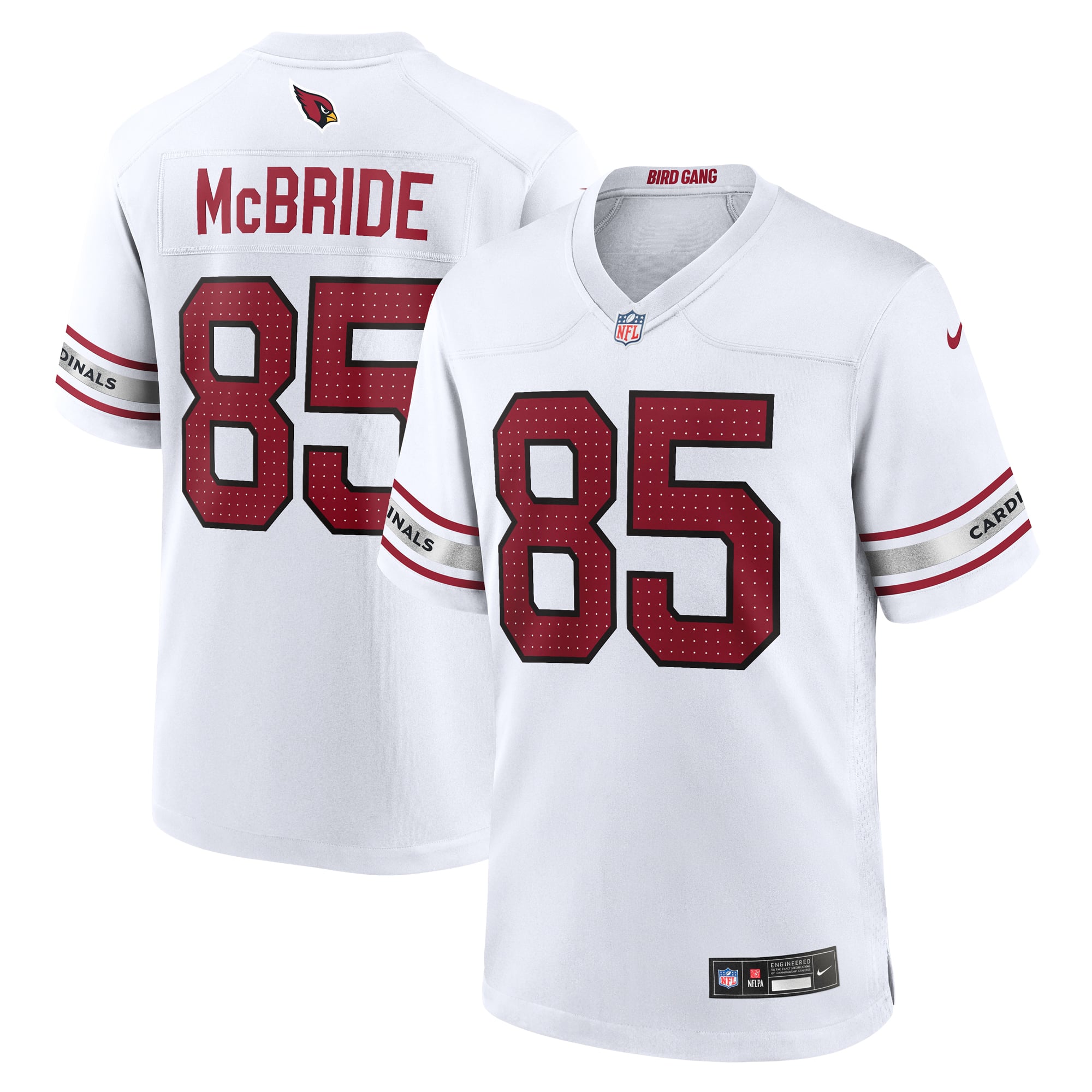 Trey McBride Arizona Cardinals Game Jersey - White - Image 2