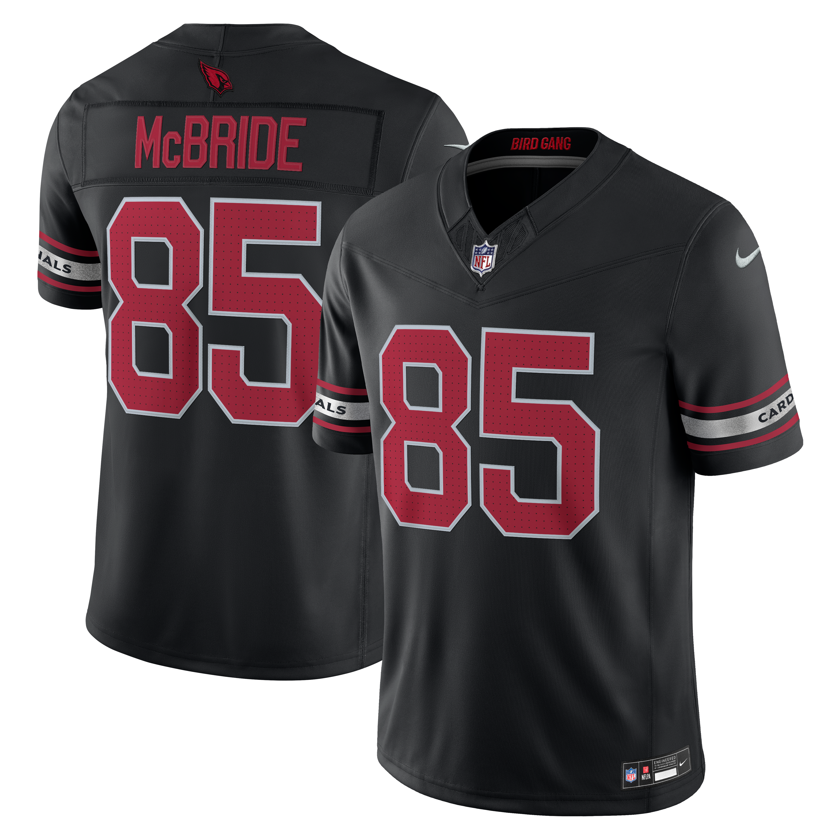Trey McBride Arizona Cardinals Team Vapor F.U.S.E. Stitched Limited Jersey - Black