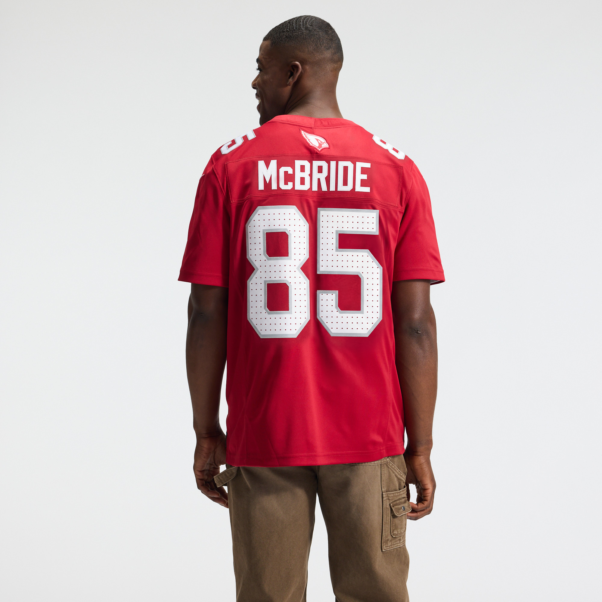 Trey McBride Arizona Cardinals Team Vapor F.U.S.E. Stitched Limited Jersey - Cardinal - Image 4
