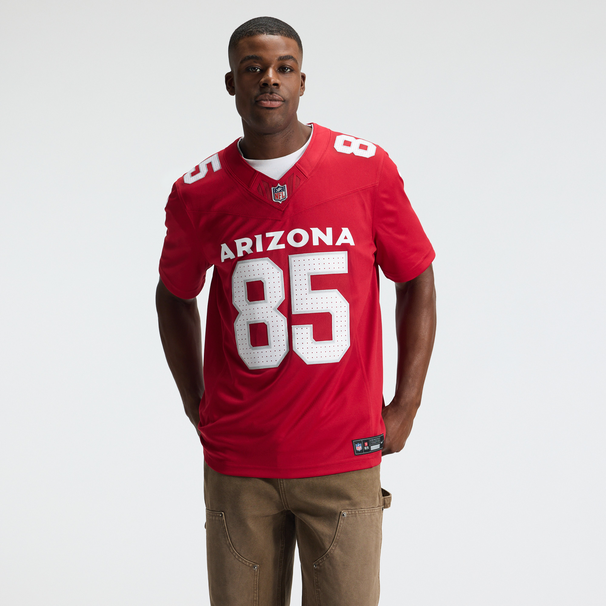 Trey McBride Arizona Cardinals Team Vapor F.U.S.E. Stitched Limited Jersey - Cardinal - Image 3