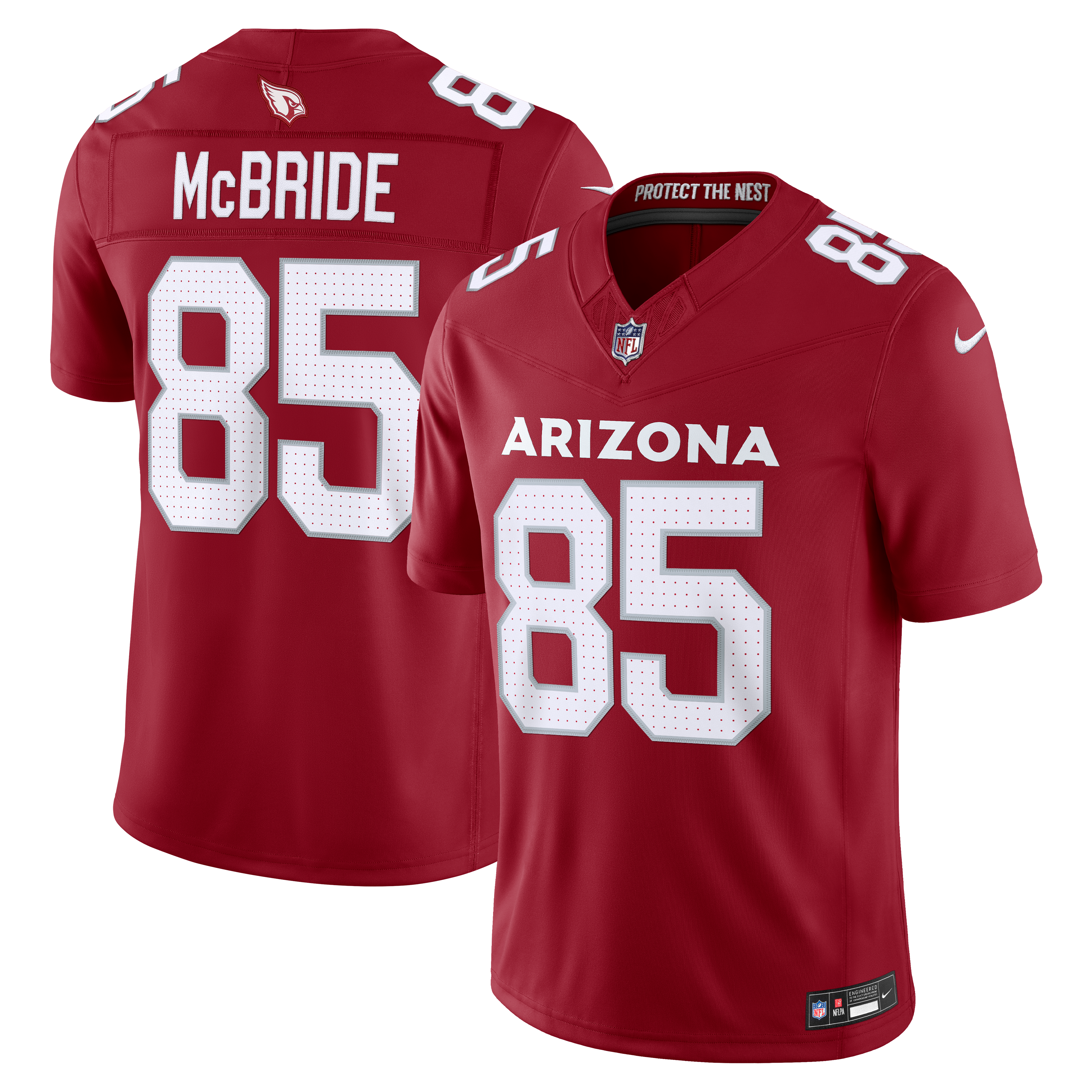 Trey McBride Arizona Cardinals Team Vapor F.U.S.E. Stitched Limited Jersey - Cardinal