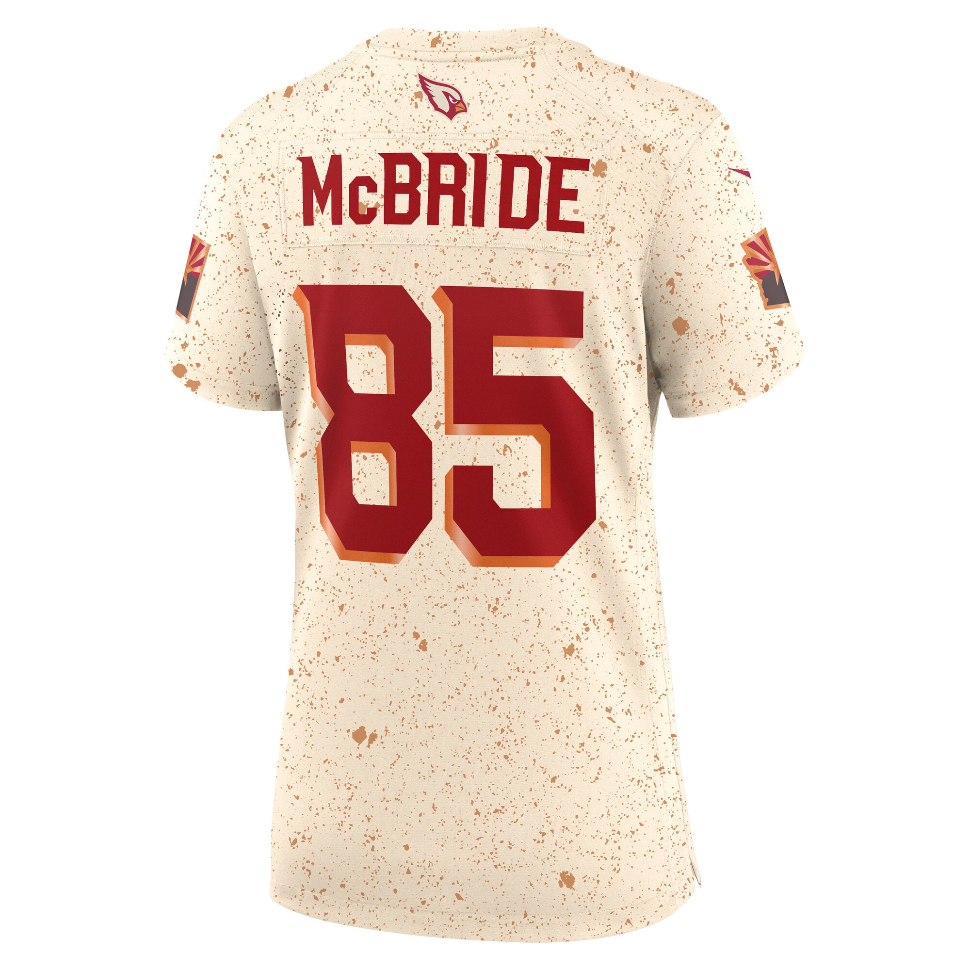 Trey McBride Arizona Cardinals Women's 2025 Rivalries Collection Game Jersey - Natural - Image 4