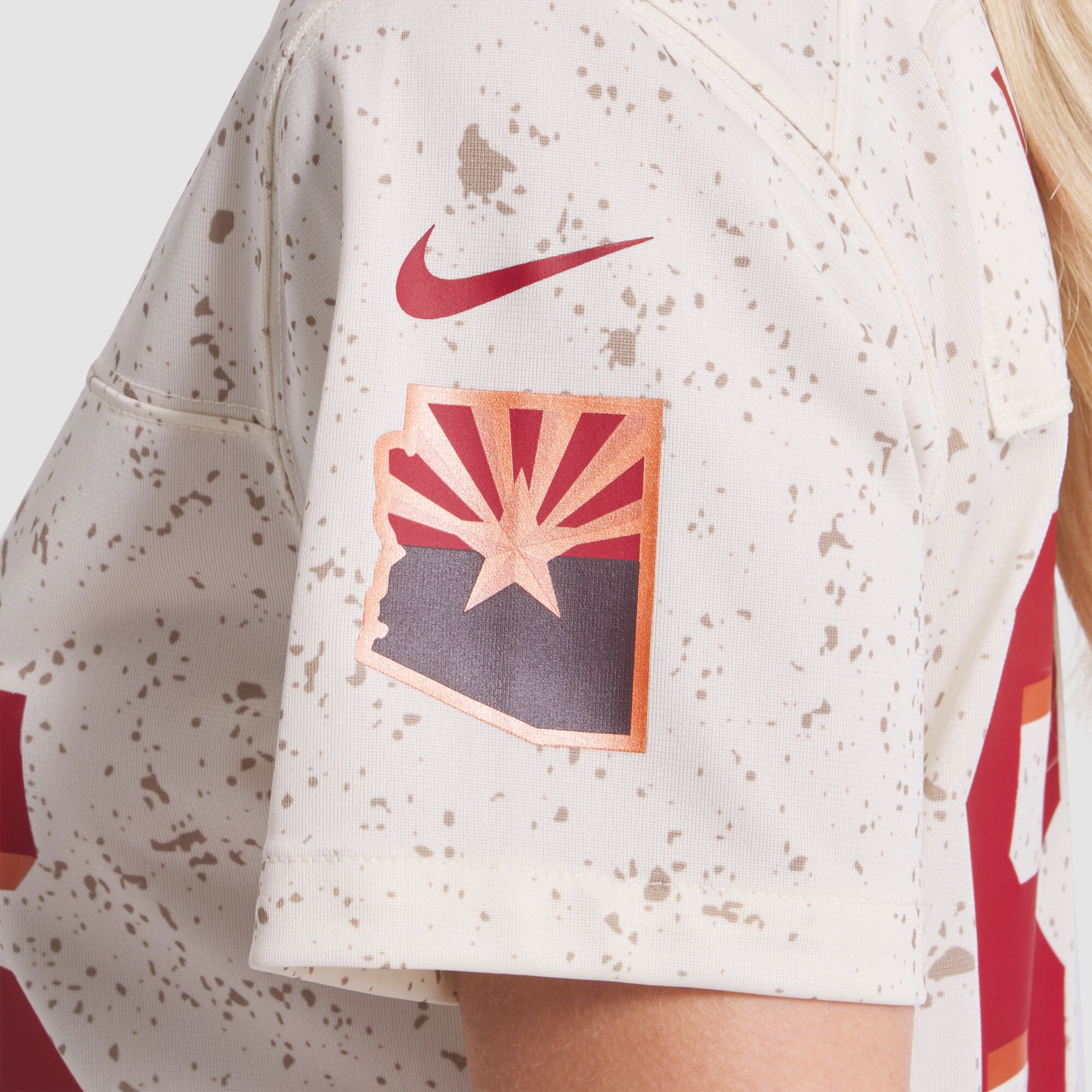 Trey McBride Arizona Cardinals Women's 2025 Rivalries Collection Game Jersey - Natural - Image 9