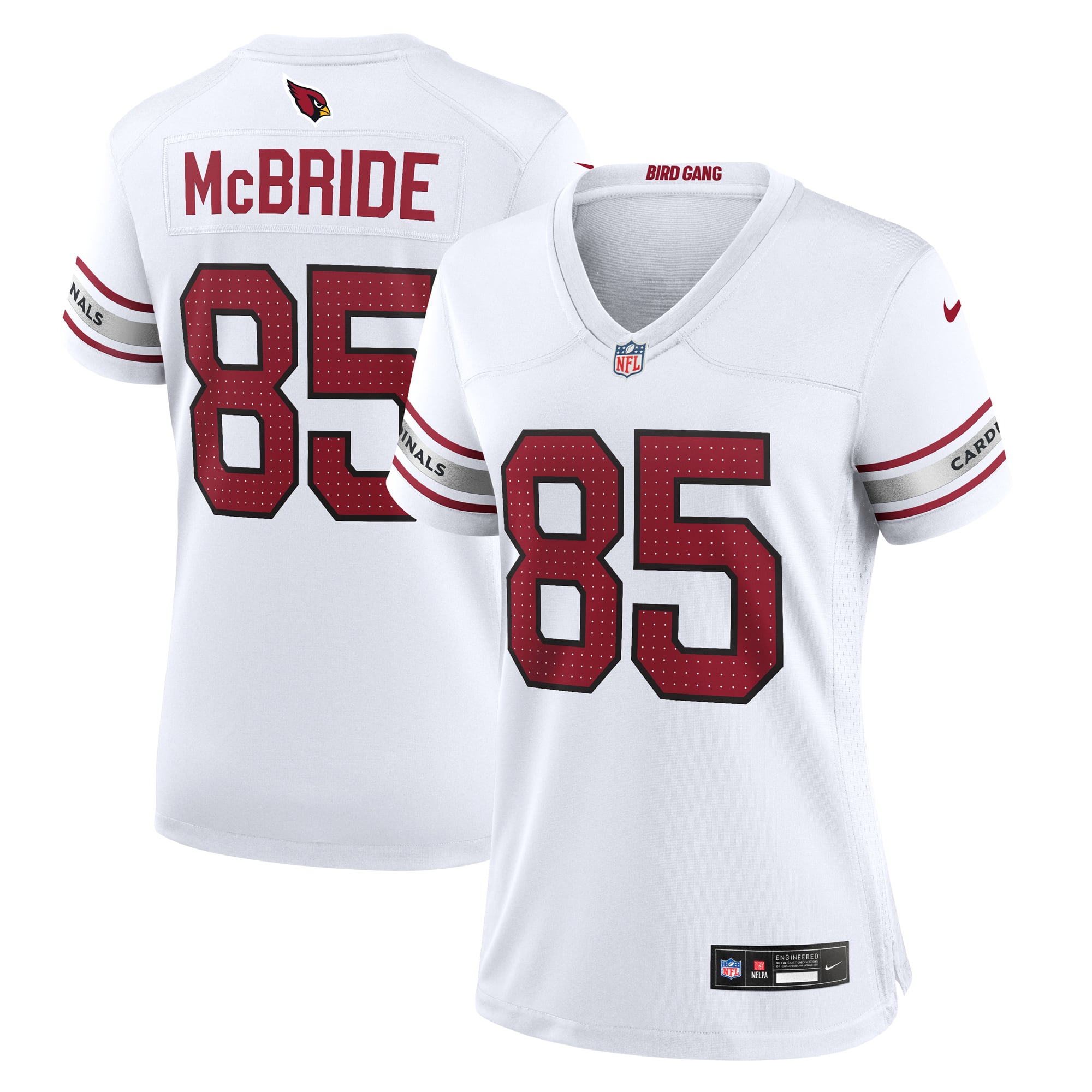 Trey McBride Arizona Cardinals Women's Game Jersey - White - Image 2