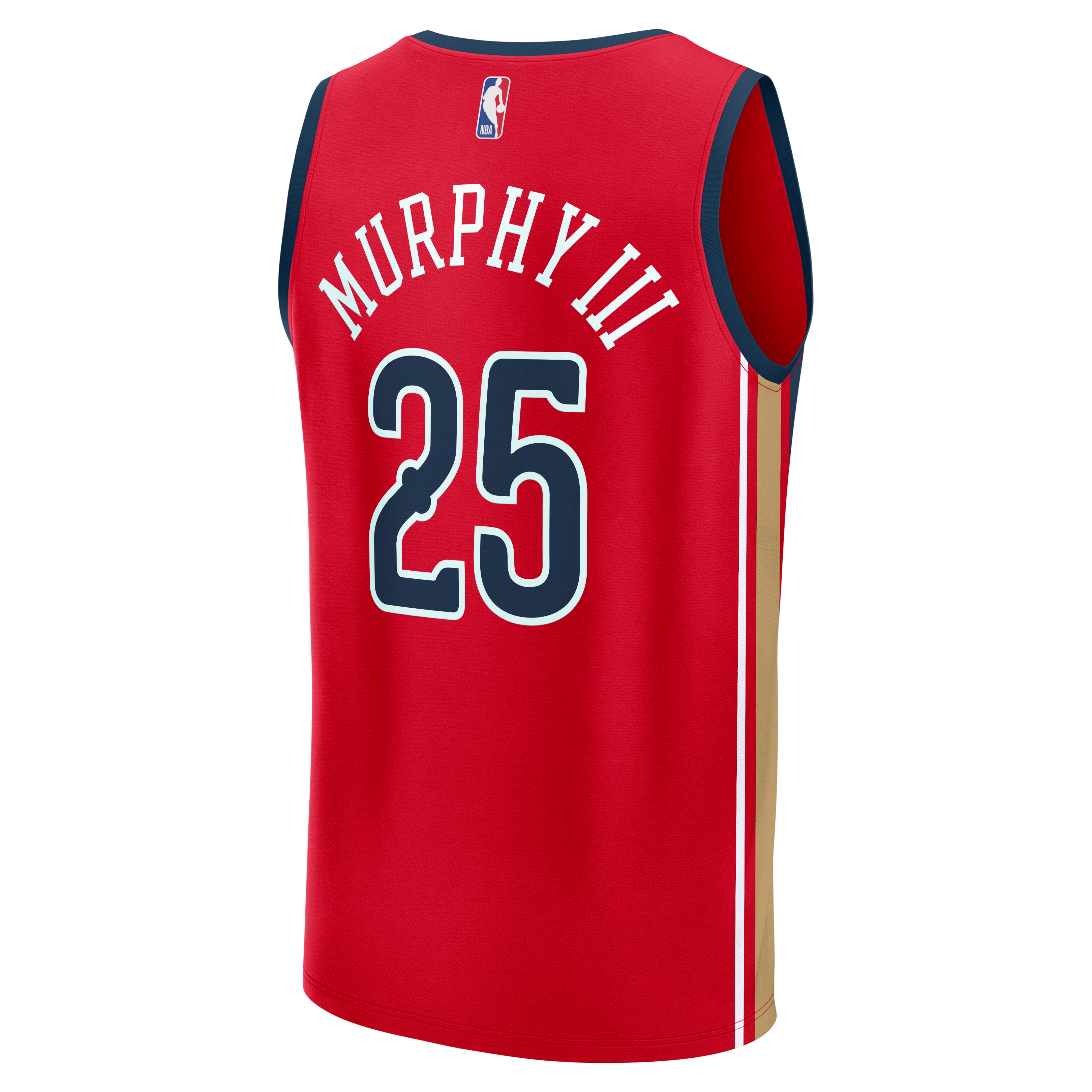 Trey Murphy III New Orleans Pelicans Fast Break Player Jersey - Statement Edition - Red - Image 4