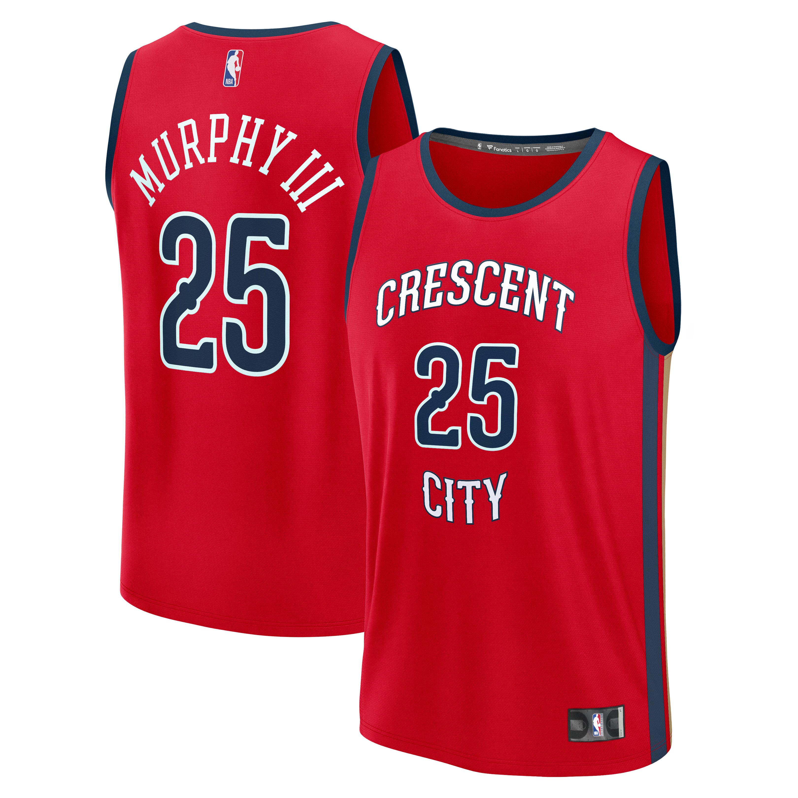 Trey Murphy III New Orleans Pelicans Fast Break Player Jersey - Statement Edition - Red