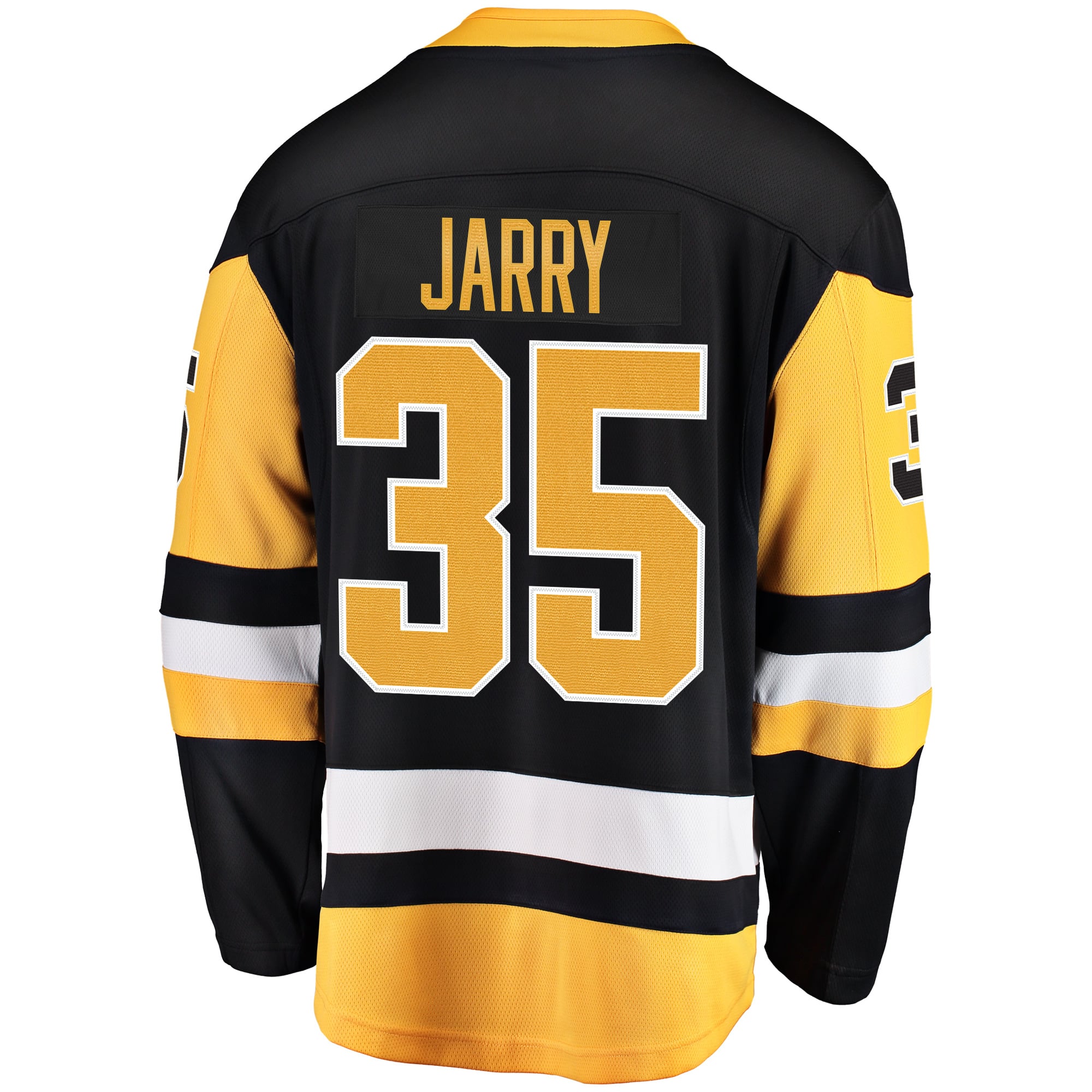 Tristan Jarry Pittsburgh Penguins Home Breakaway Player Jersey - Black - Image 4