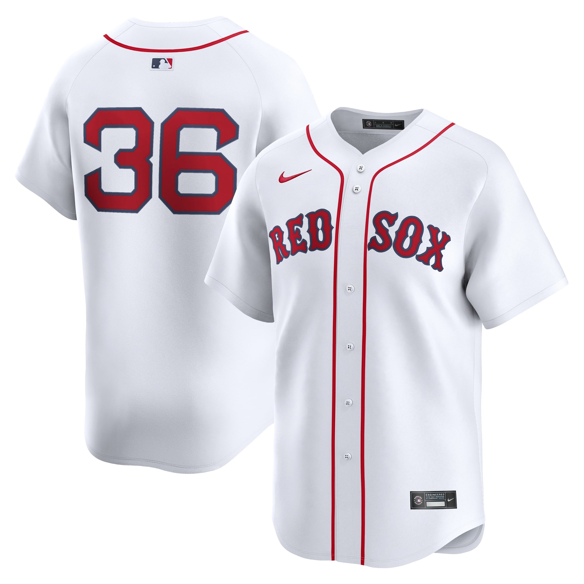 Triston Casas Boston Red Sox Home Limited Player Jersey - White - Image 2