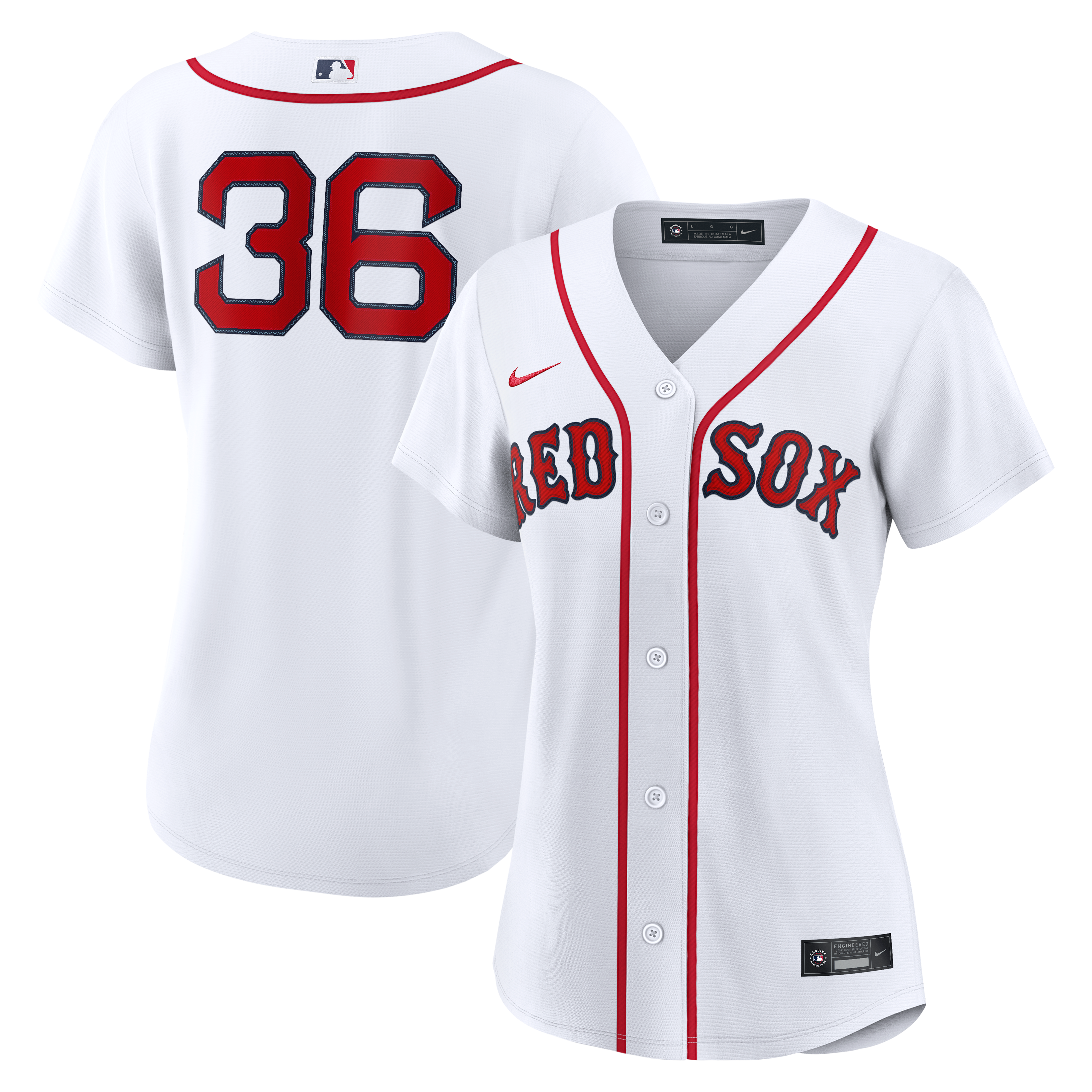 Triston Casas Boston Red Sox Women's Home Jersey - White - Image 2