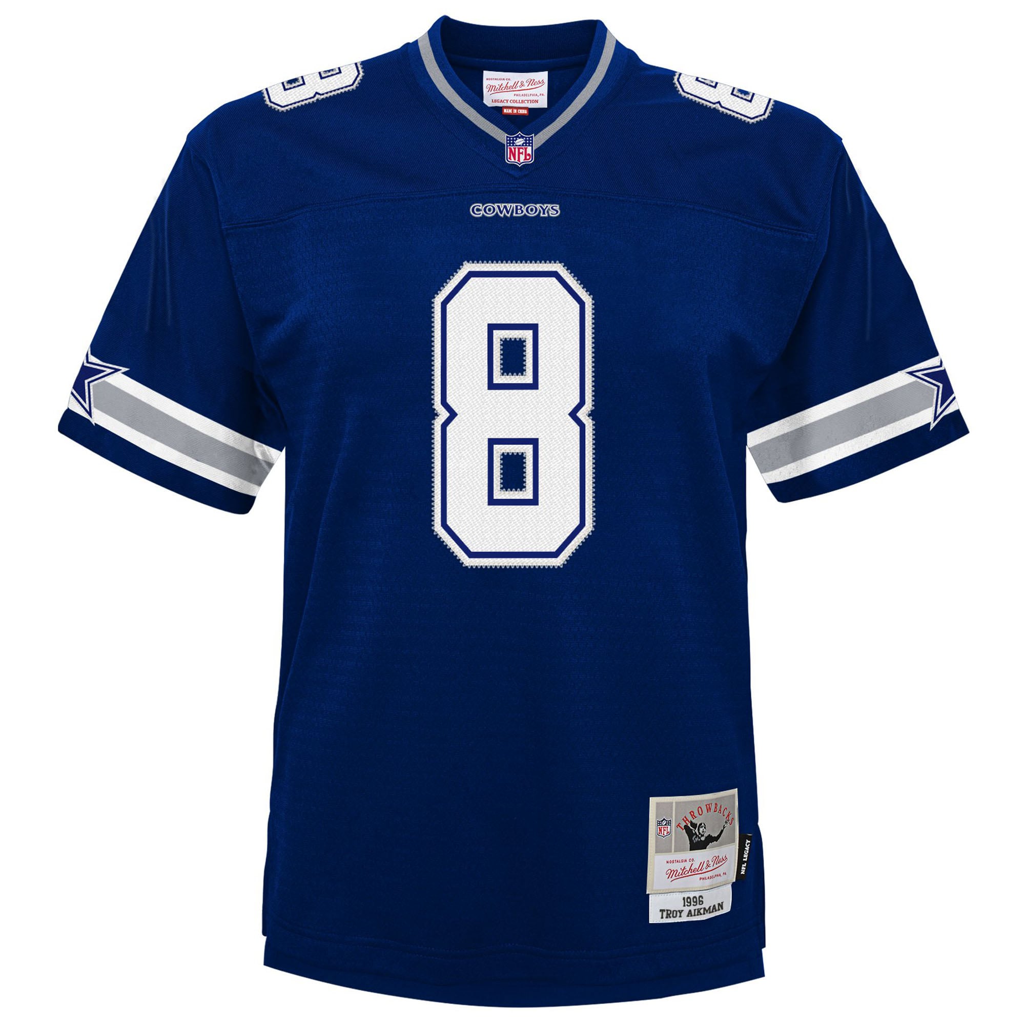 Troy Aikman Dallas Cowboys Infant 1996 Retired Legacy Jersey - Navy - Image 3