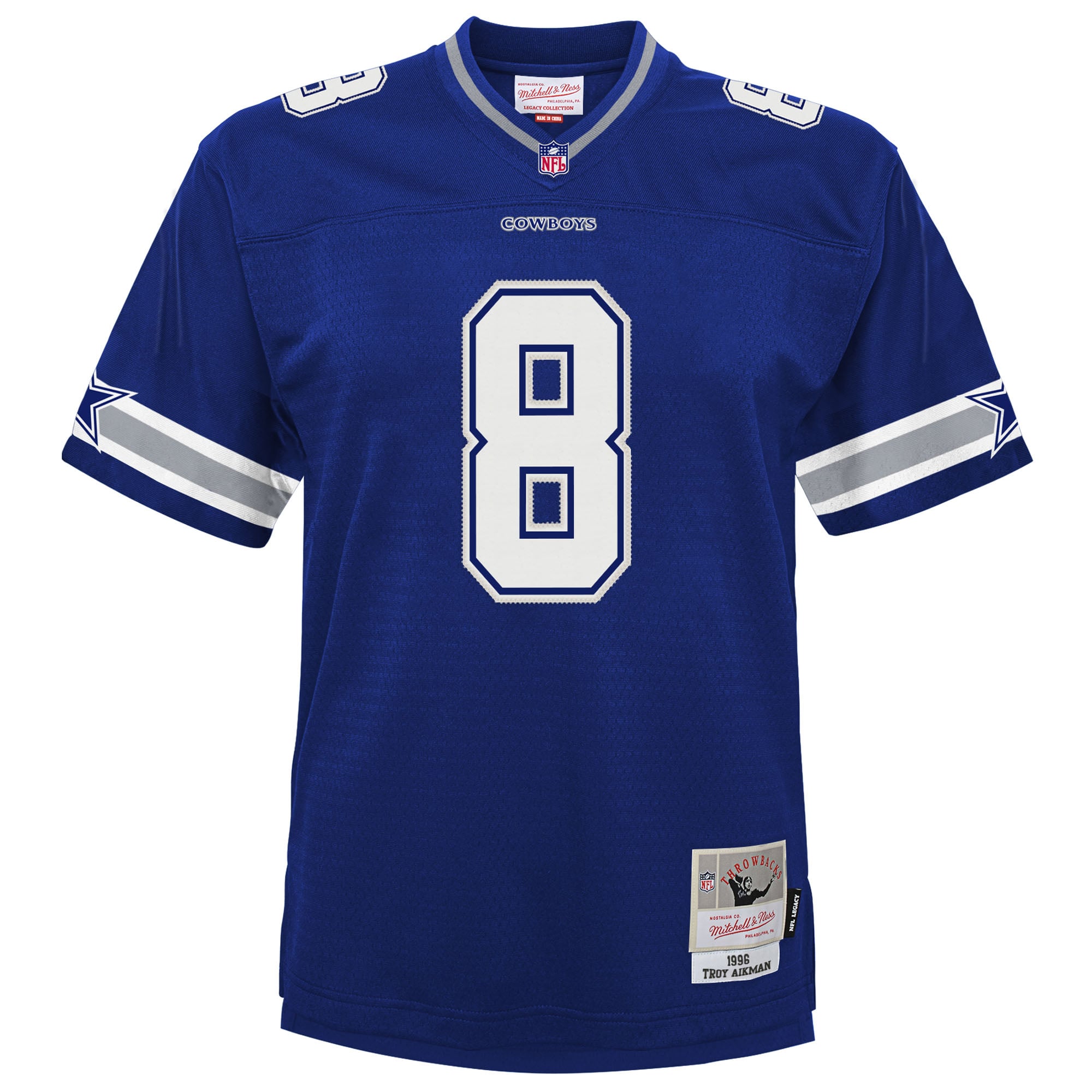 Troy Aikman Dallas Cowboys Preschool 1996 Retired Player Legacy Jersey - Navy - Image 3