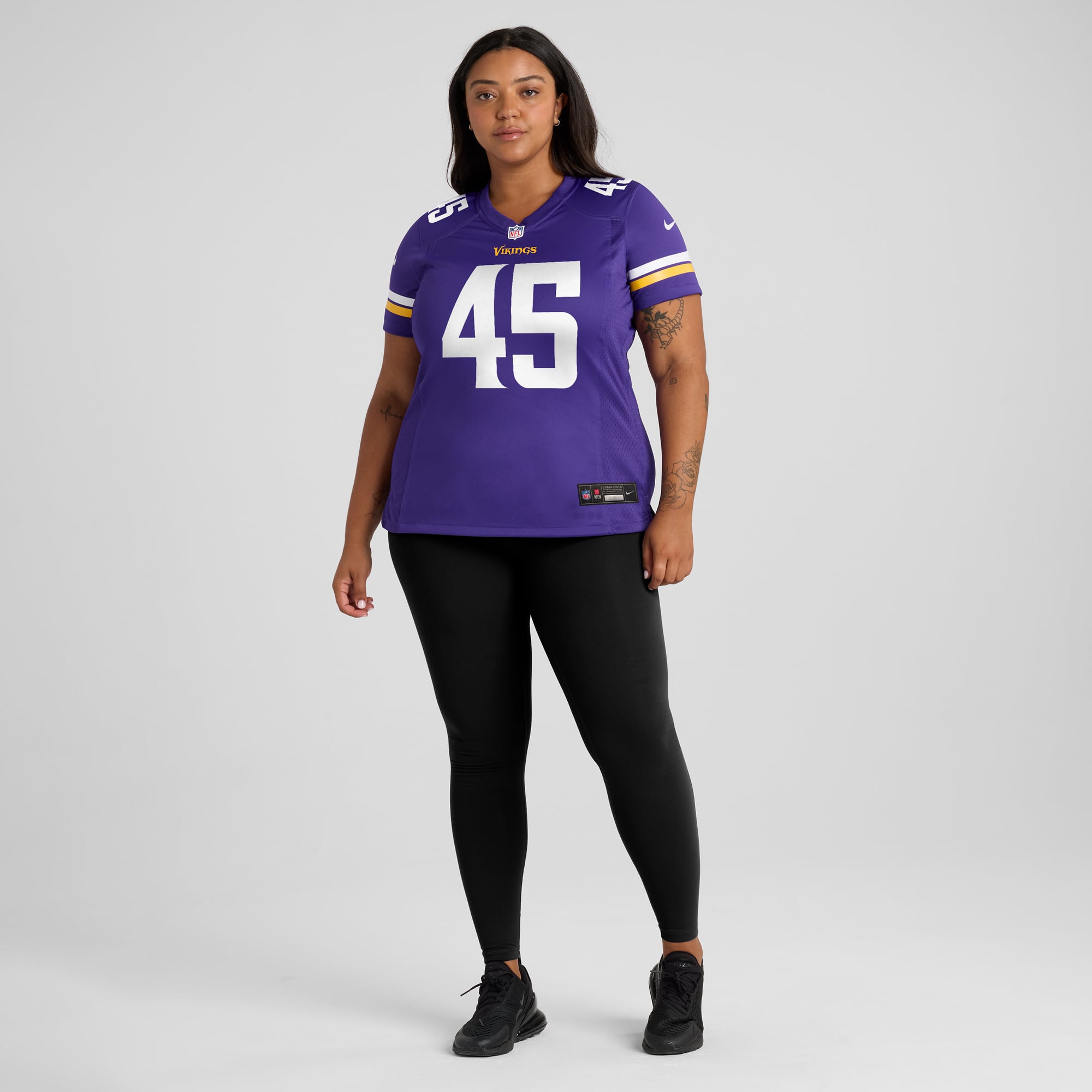 Troy Dye Minnesota Vikings Women's Game Jersey - Purple - Image 7