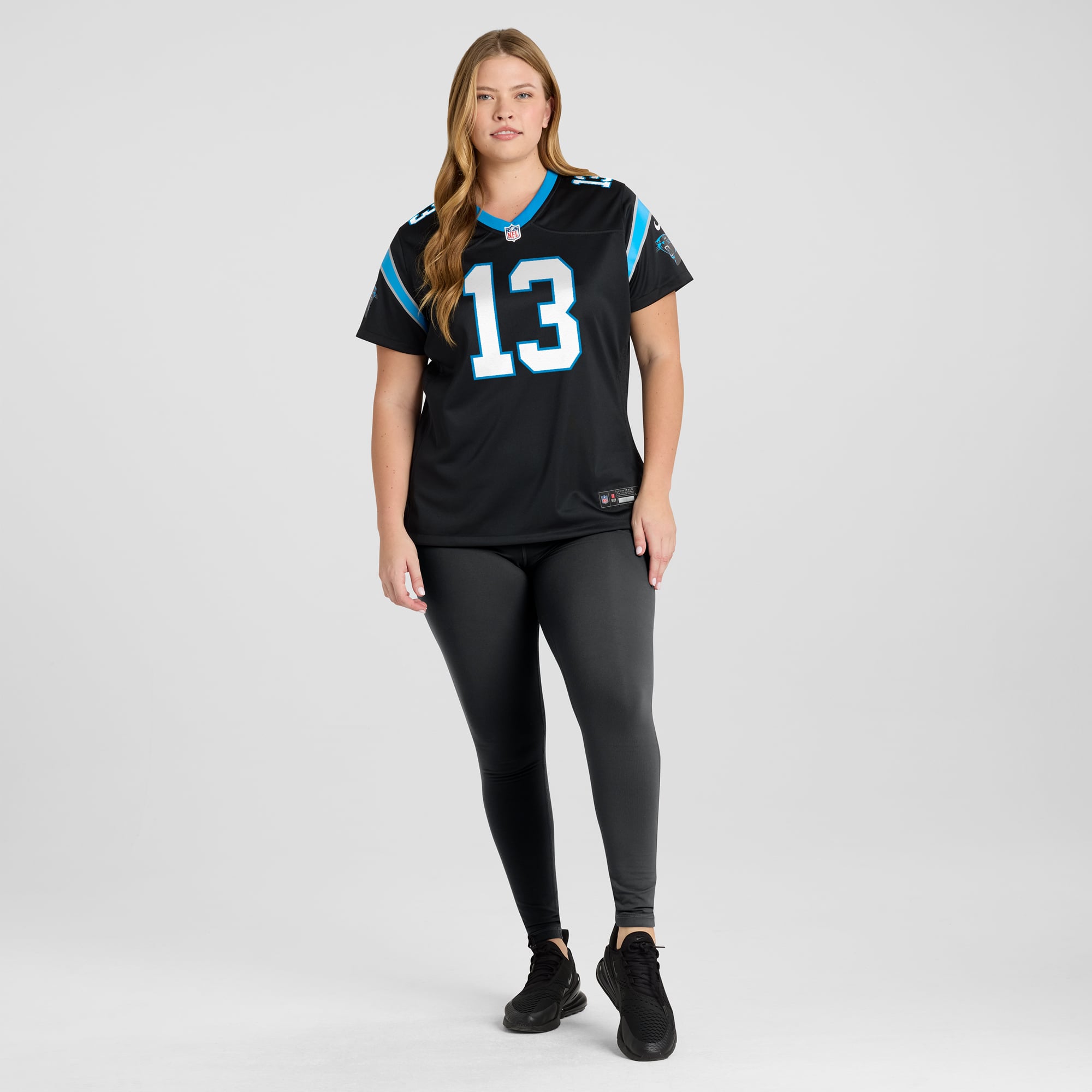 Troy Hill Carolina Panthers Women's Team Game Jersey - Black - Image 7