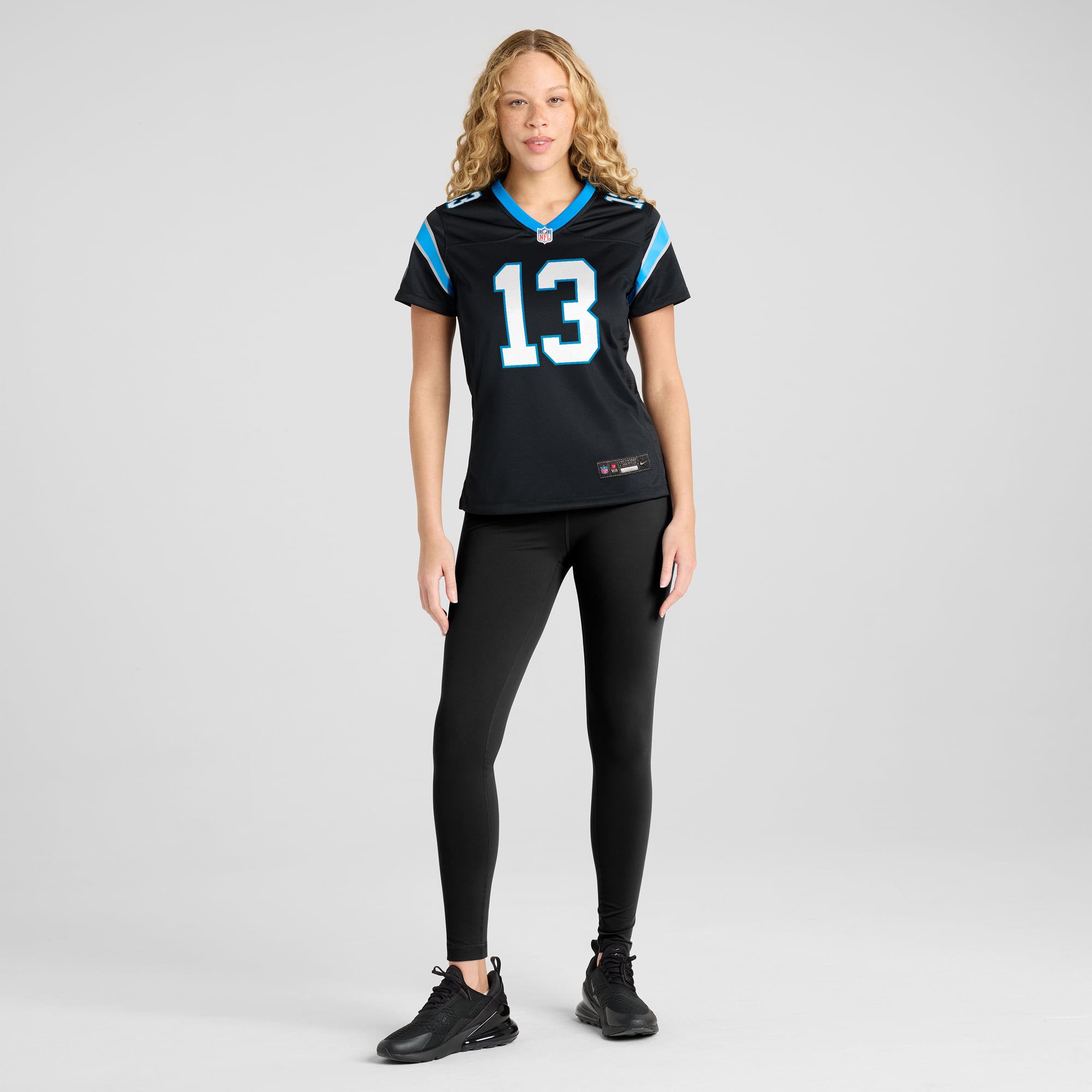 Troy Hill Carolina Panthers Women's Team Game Jersey - Black - Image 5