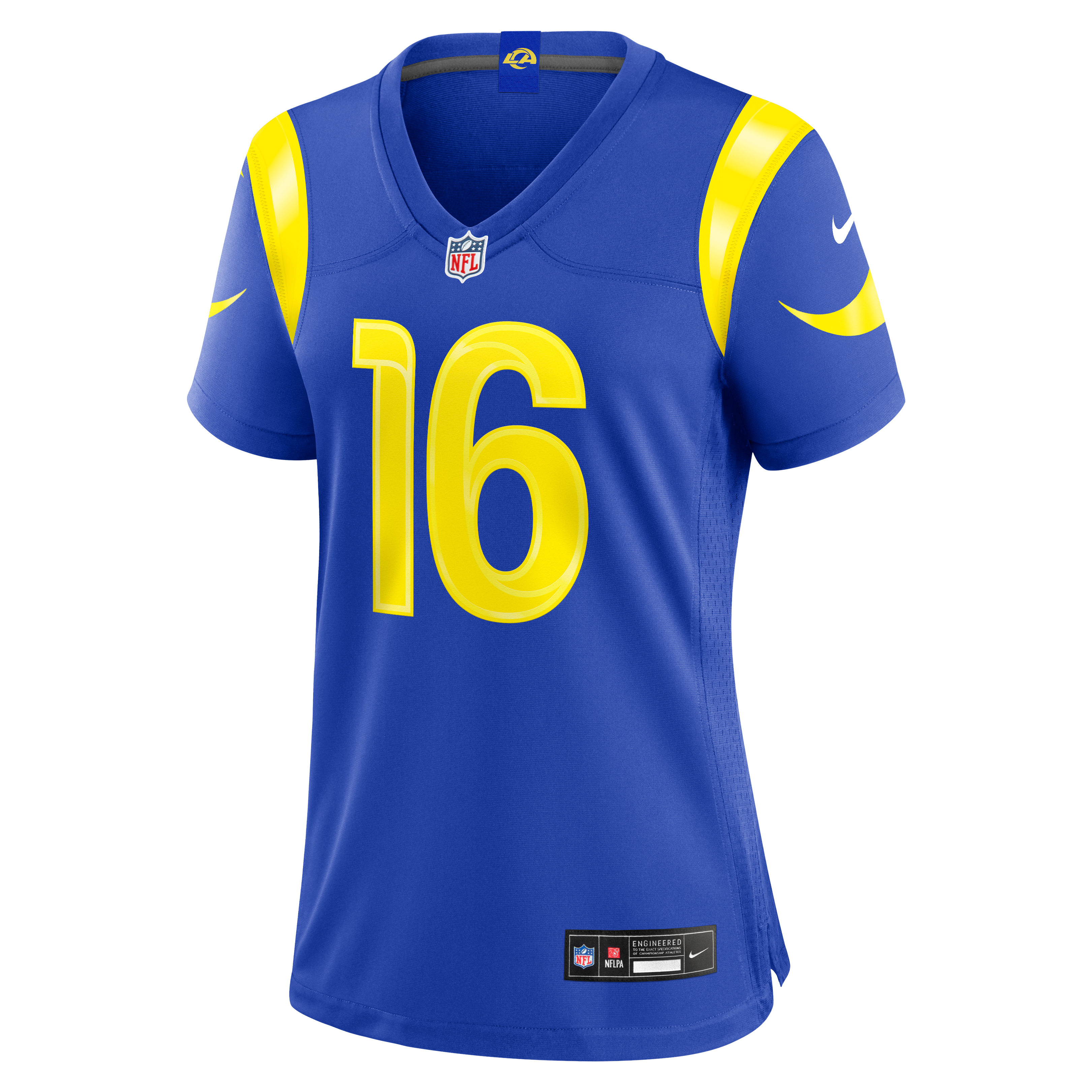 Tru Edwards Los Angeles Rams Women's Team Game Jersey - Royal - Image 3