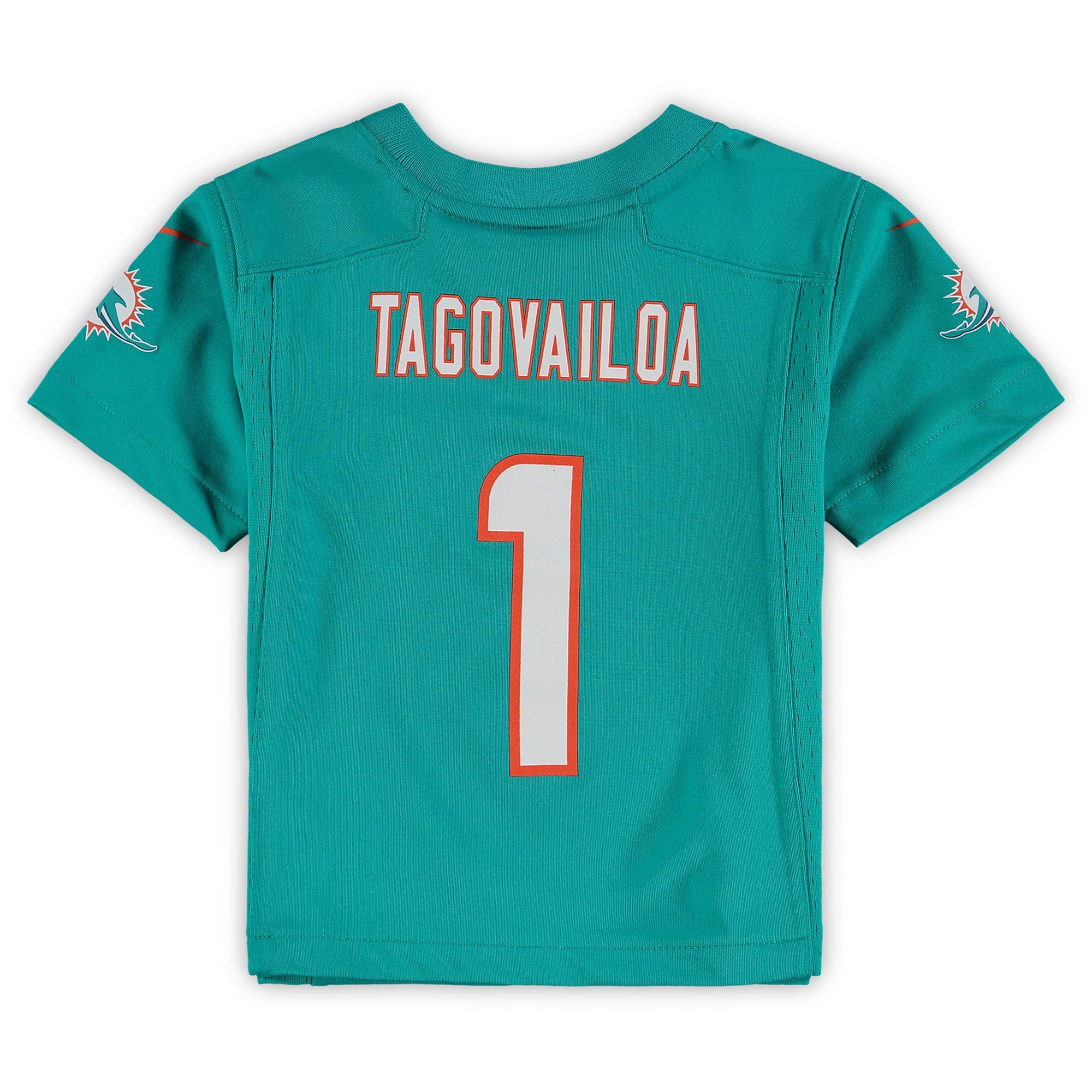 Tua Tagovailoa Miami Dolphins Toddler Game Jersey - Aqua - Image 4