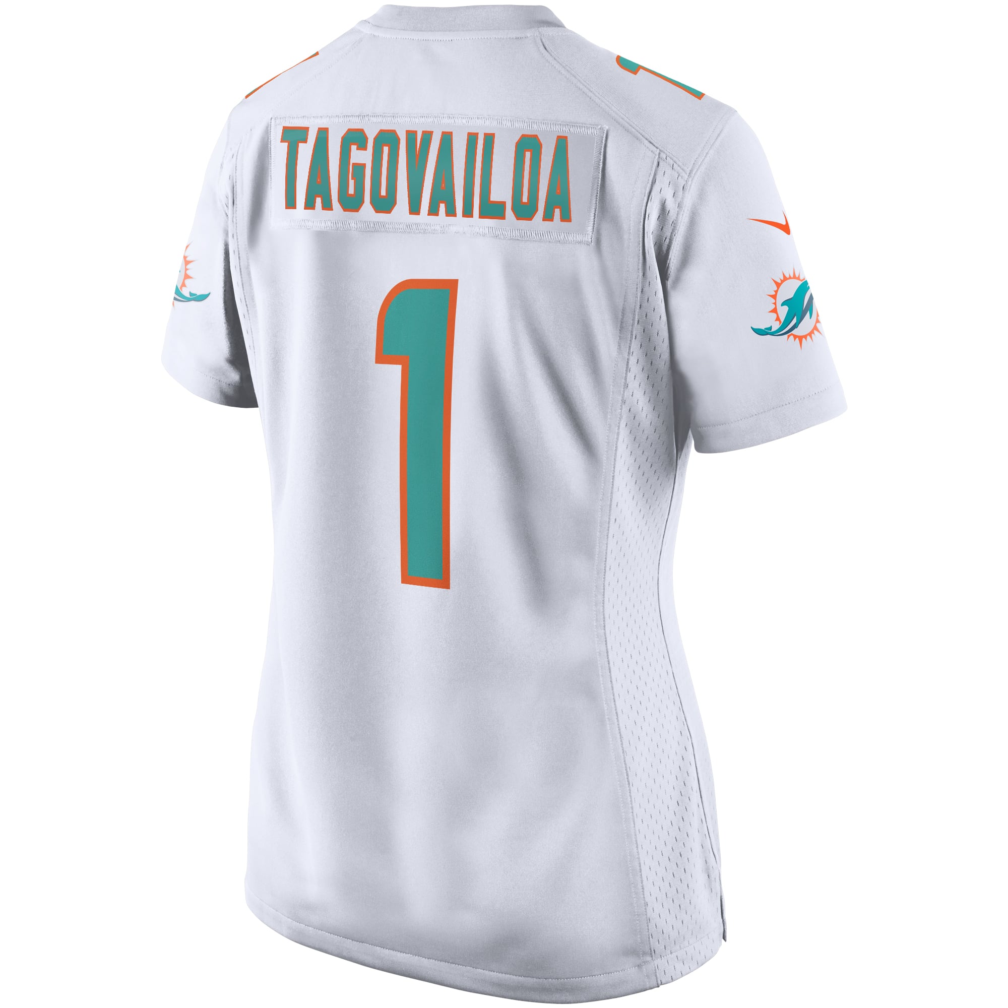 Tua Tagovailoa Miami Dolphins Women's Game Jersey - White - Image 4