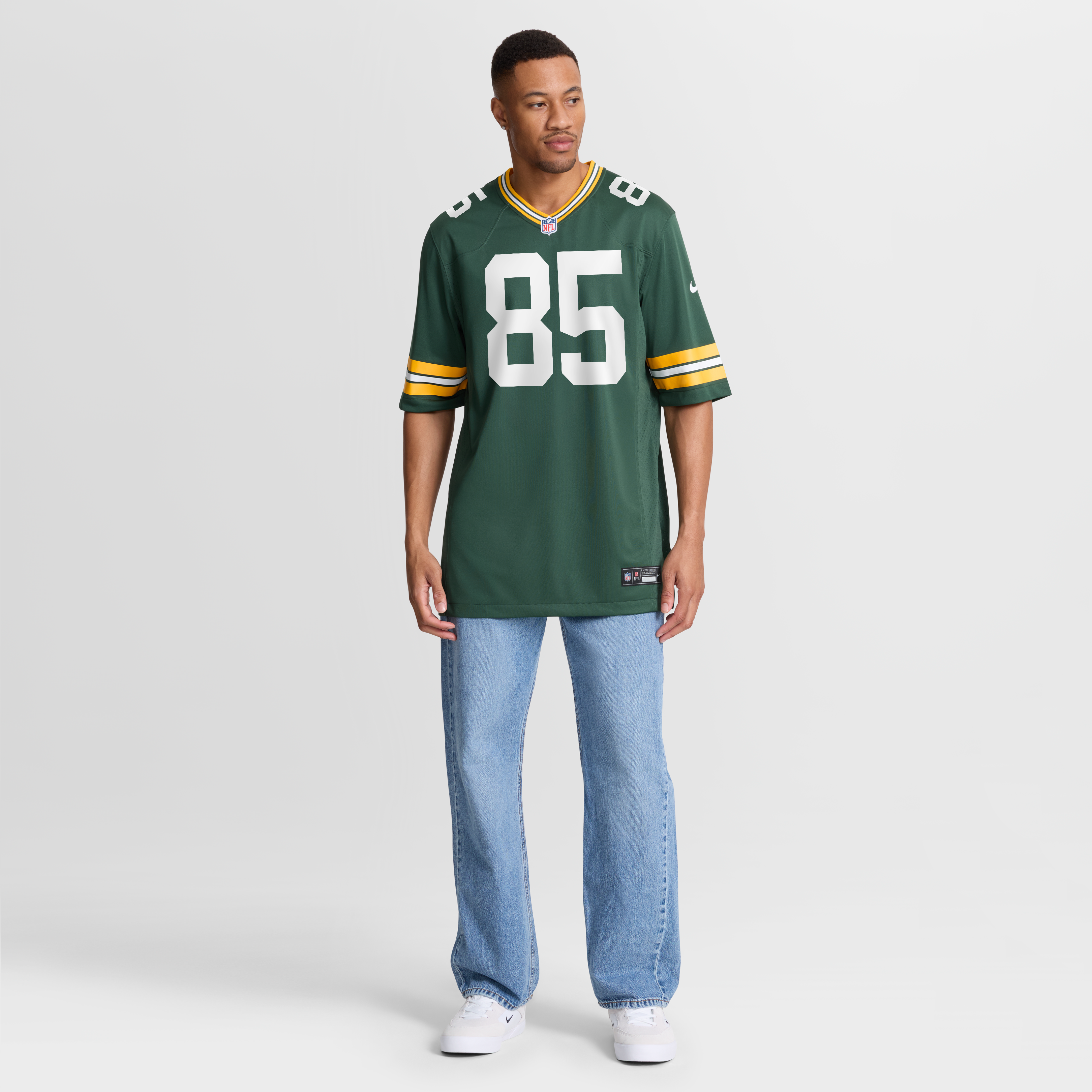 Tucker Kraft Green Bay Packers Game Jersey - Green - Green - Image 8