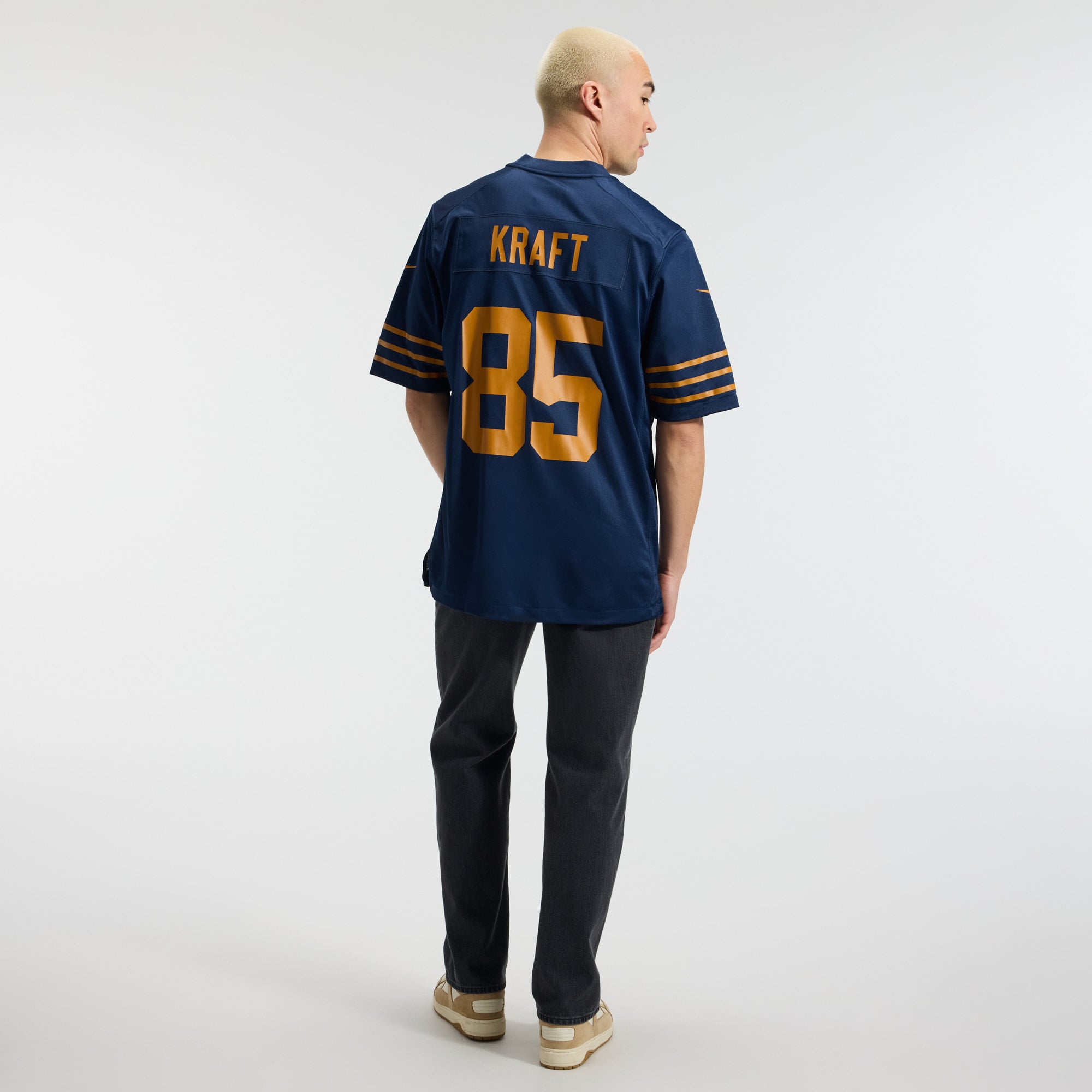 Tucker Kraft Green Bay Packers Game Jersey - Green - Navy - Image 7