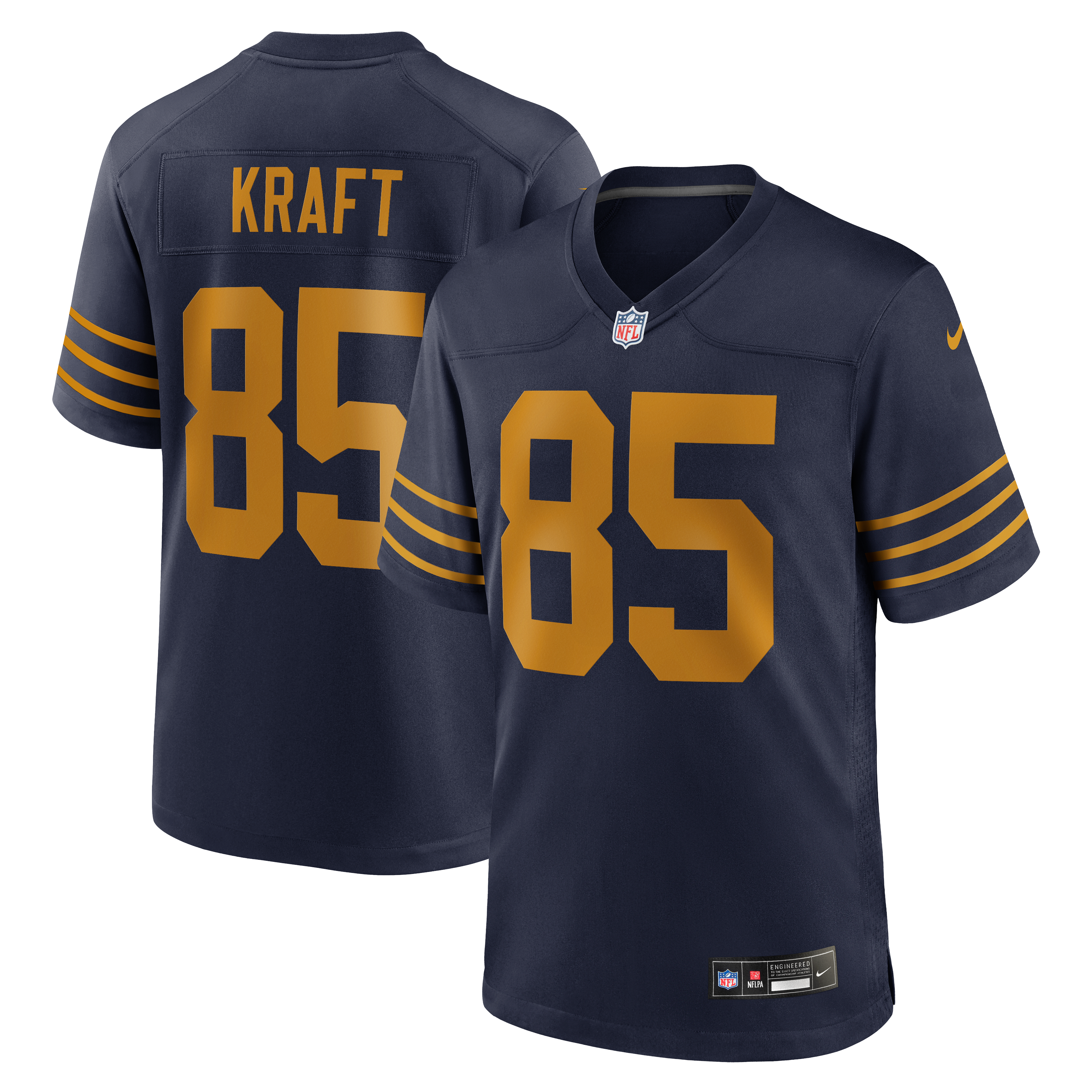 Tucker Kraft Green Bay Packers Game Jersey - Green - Navy