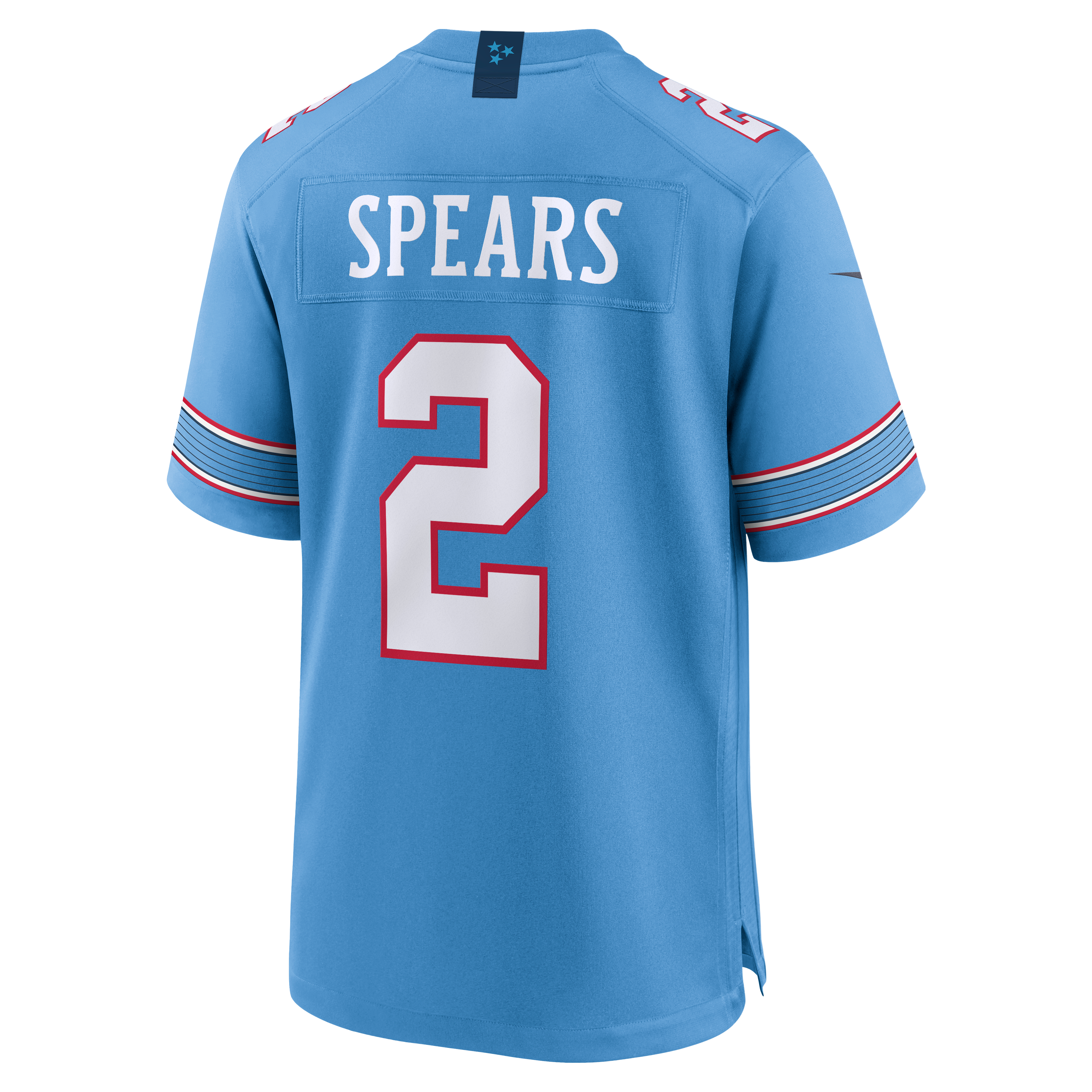 Tyjae Spears Tennessee Titans Game Jersey - Light Blue - Image 4