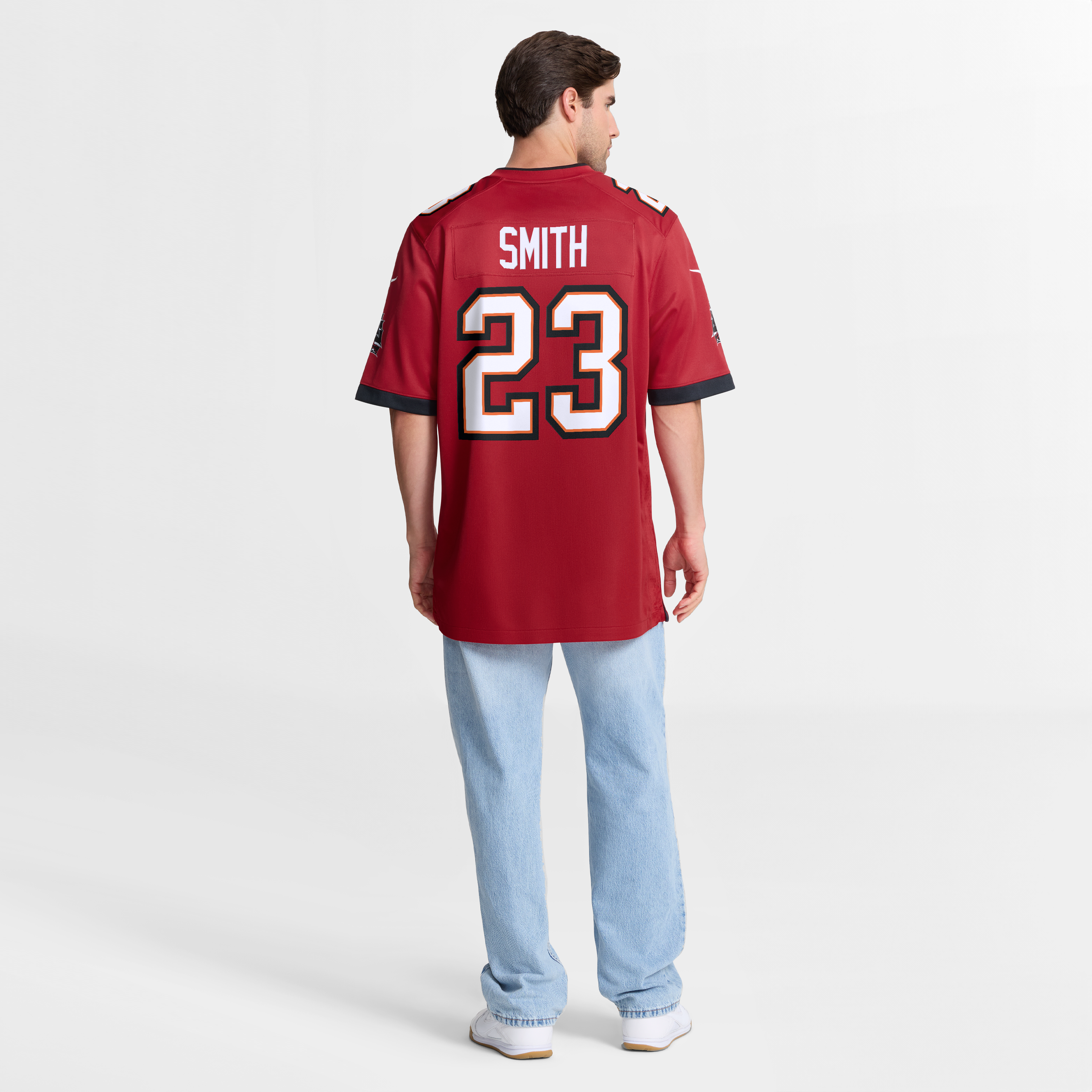Tykee Smith Tampa Bay Buccaneers Game Jersey - Red - Image 9