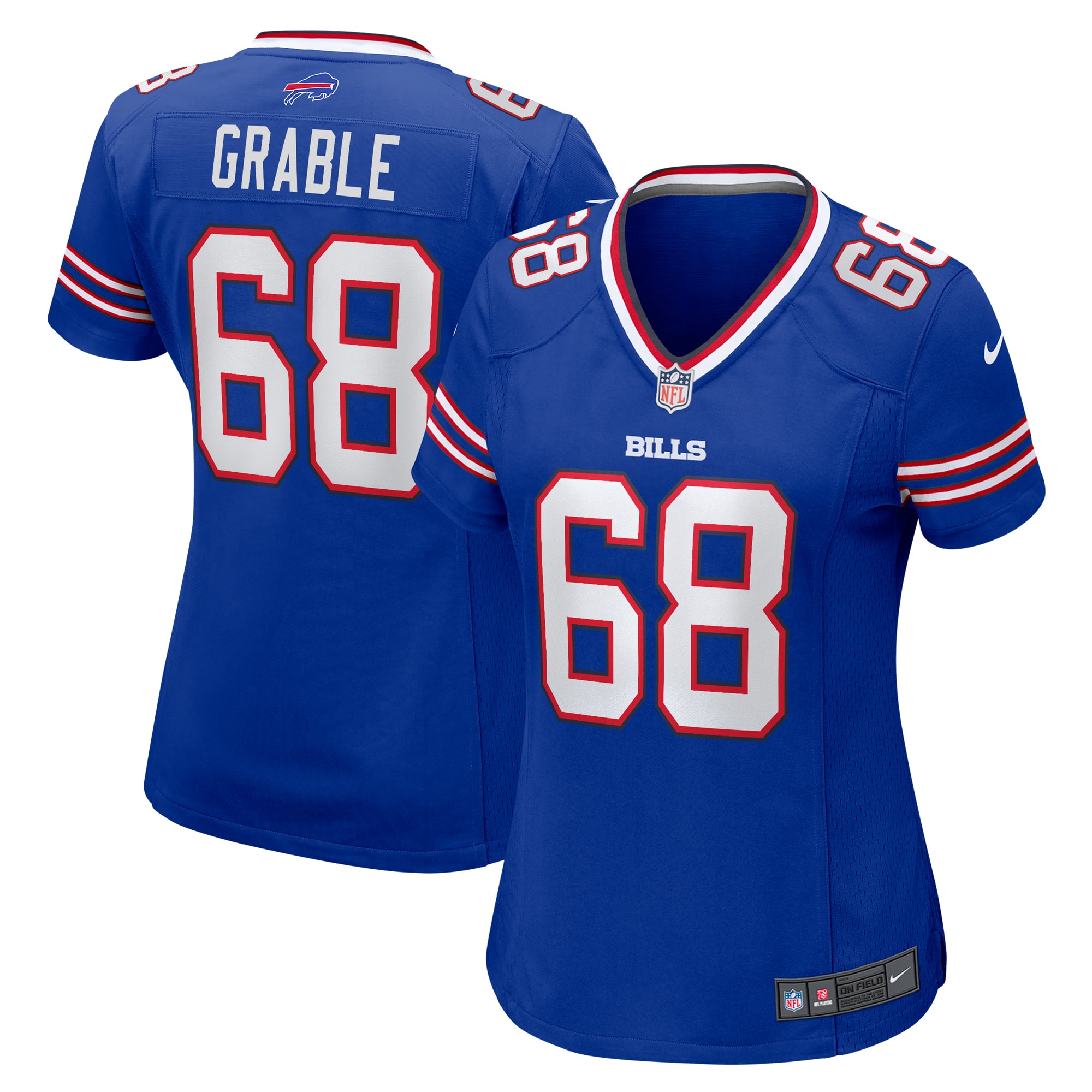 Tylan Grable Buffalo Bills Women's Game Jersey - Royal - Image 2