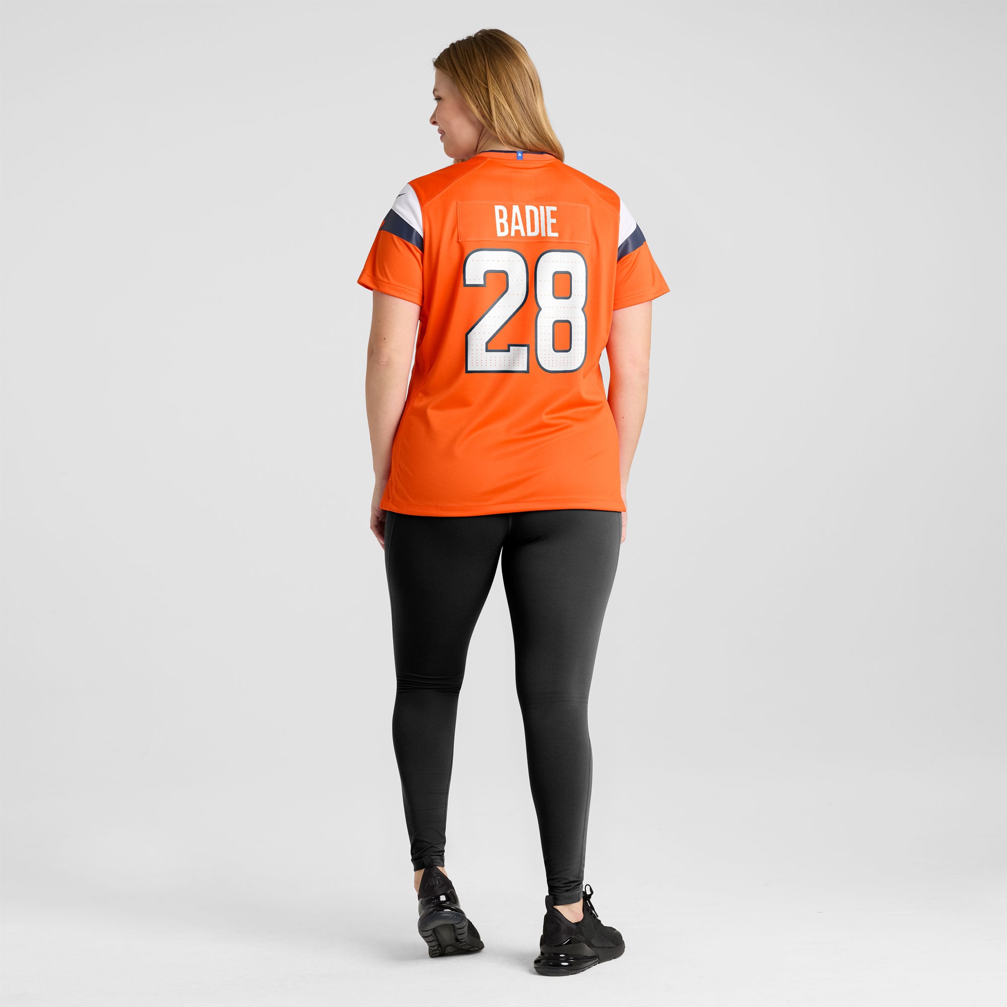 Tyler Badie Denver Broncos Women's Team Game Jersey - Orange - Image 8