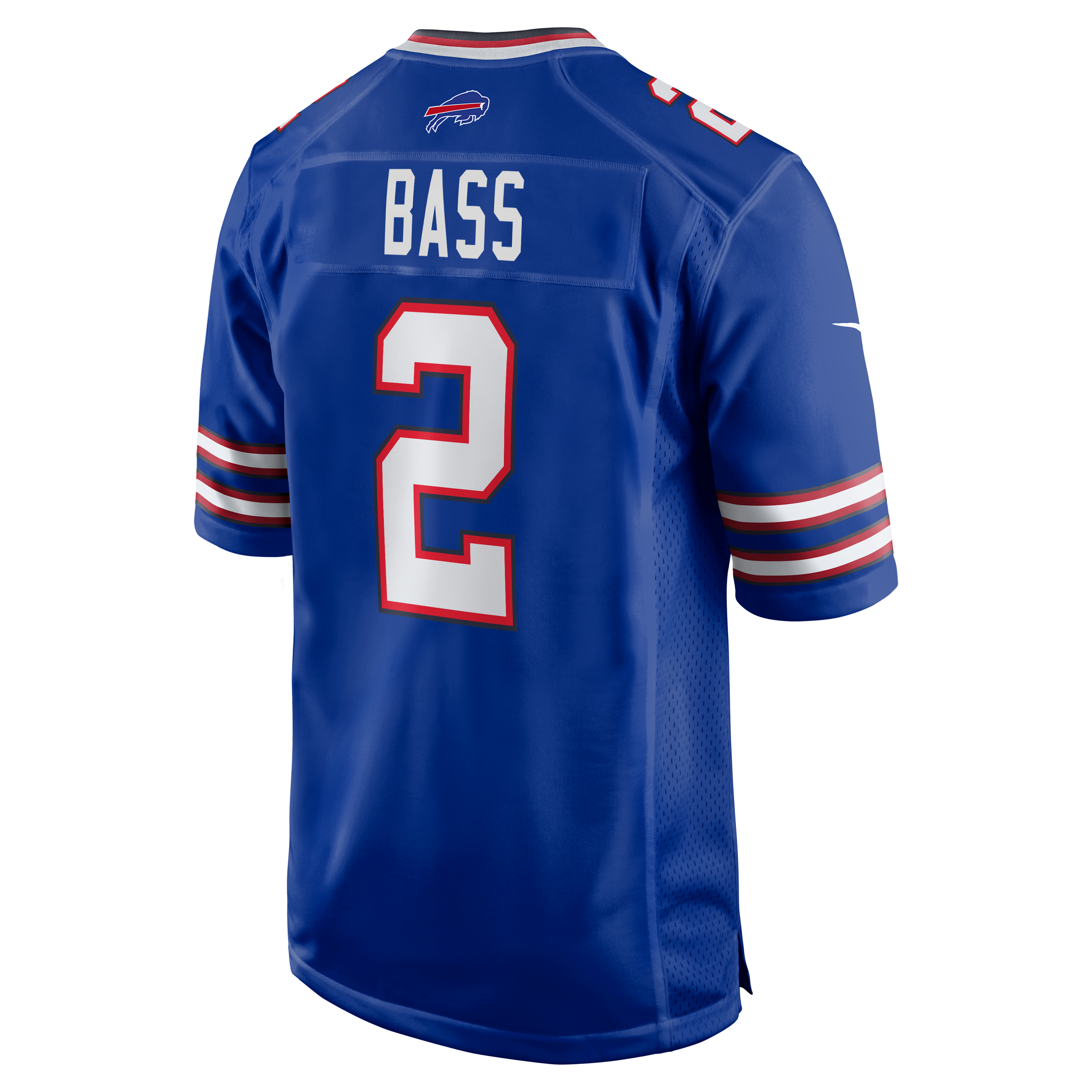 Tyler Bass Buffalo Bills Game Player Jersey - Royal - Image 4