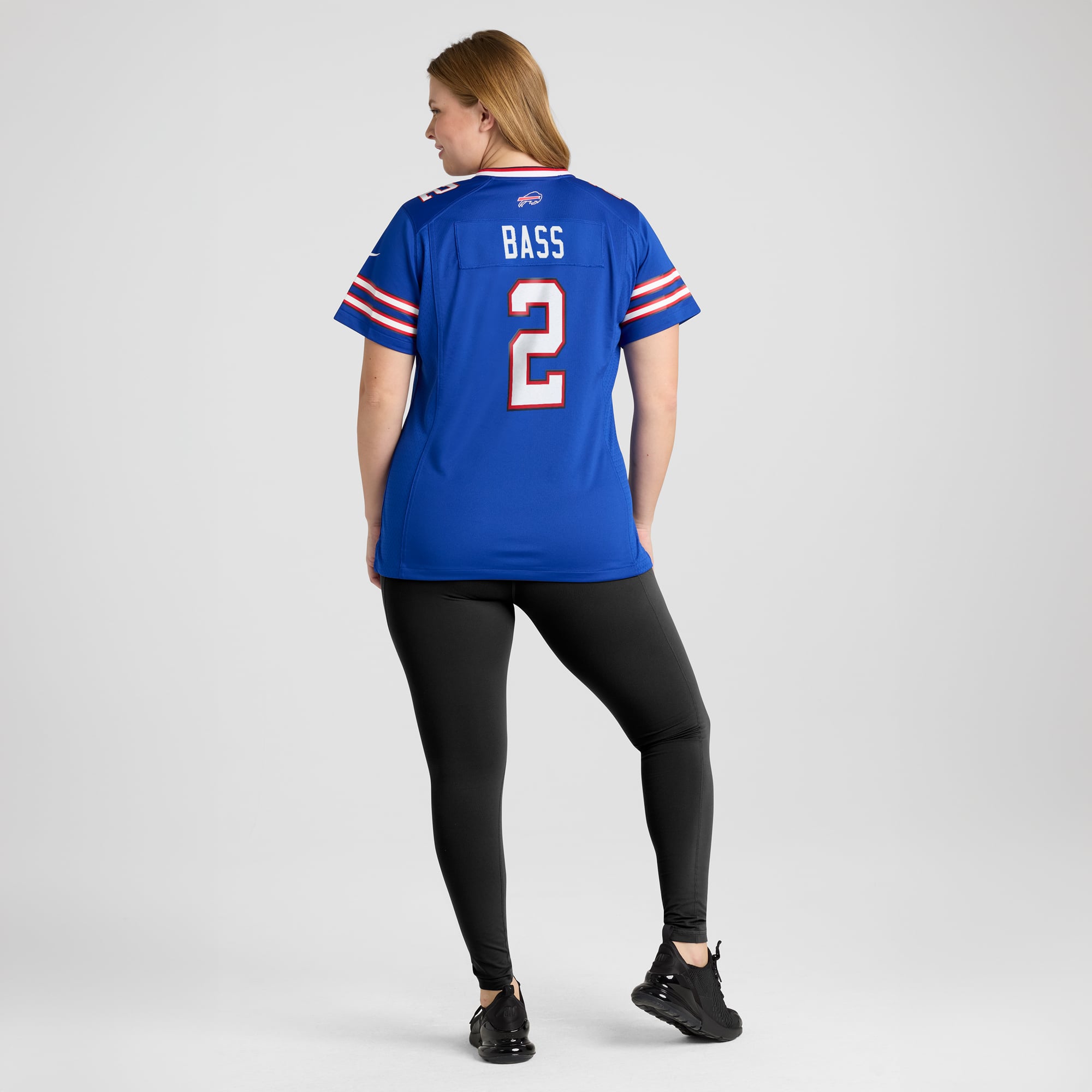 Tyler Bass Buffalo Bills Women's Game Jersey - Royal - Image 8