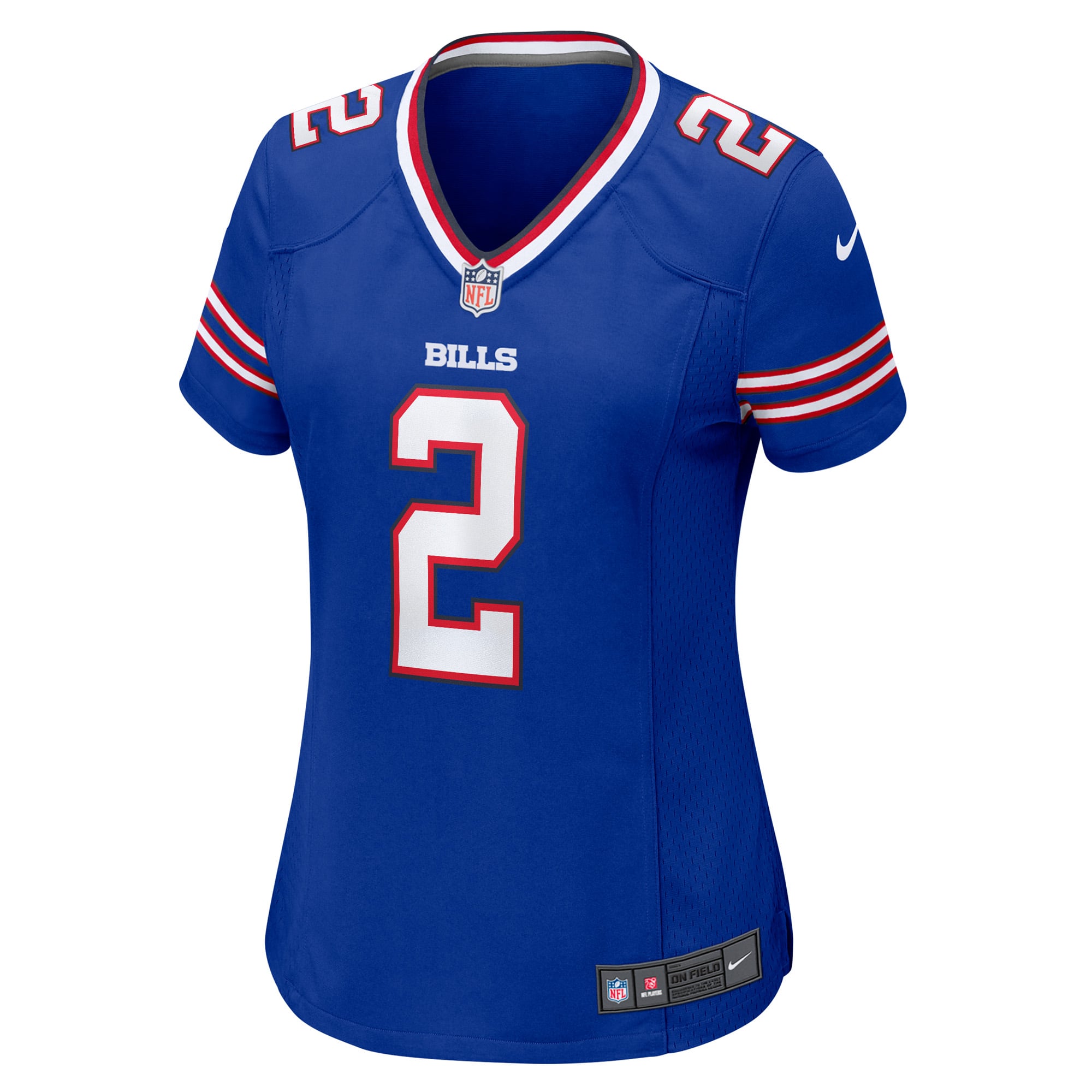 Tyler Bass Buffalo Bills Women's Game Jersey - Royal - Image 3