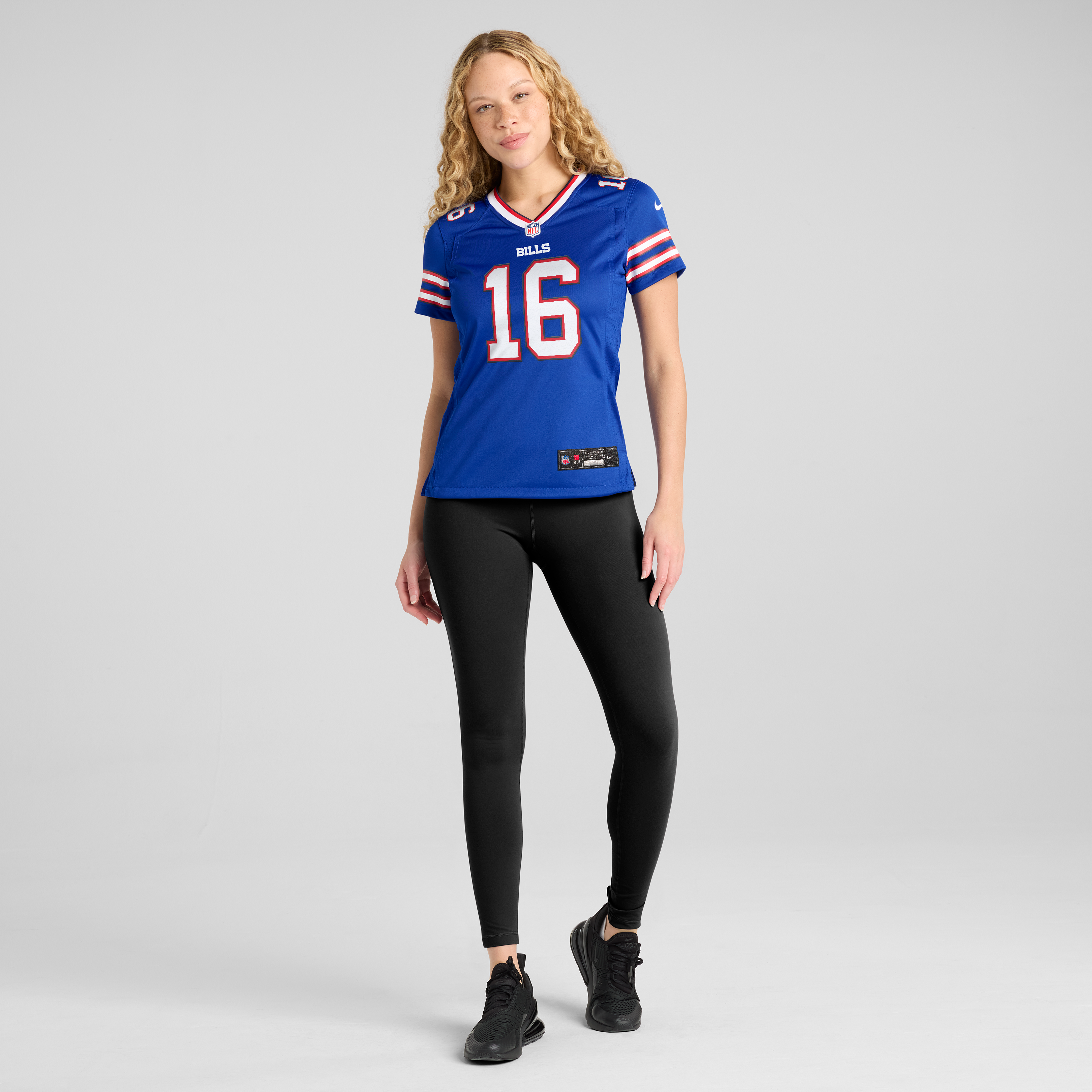 Tyler Bass Buffalo Bills Women's Team Game Jersey - Royal - Image 5