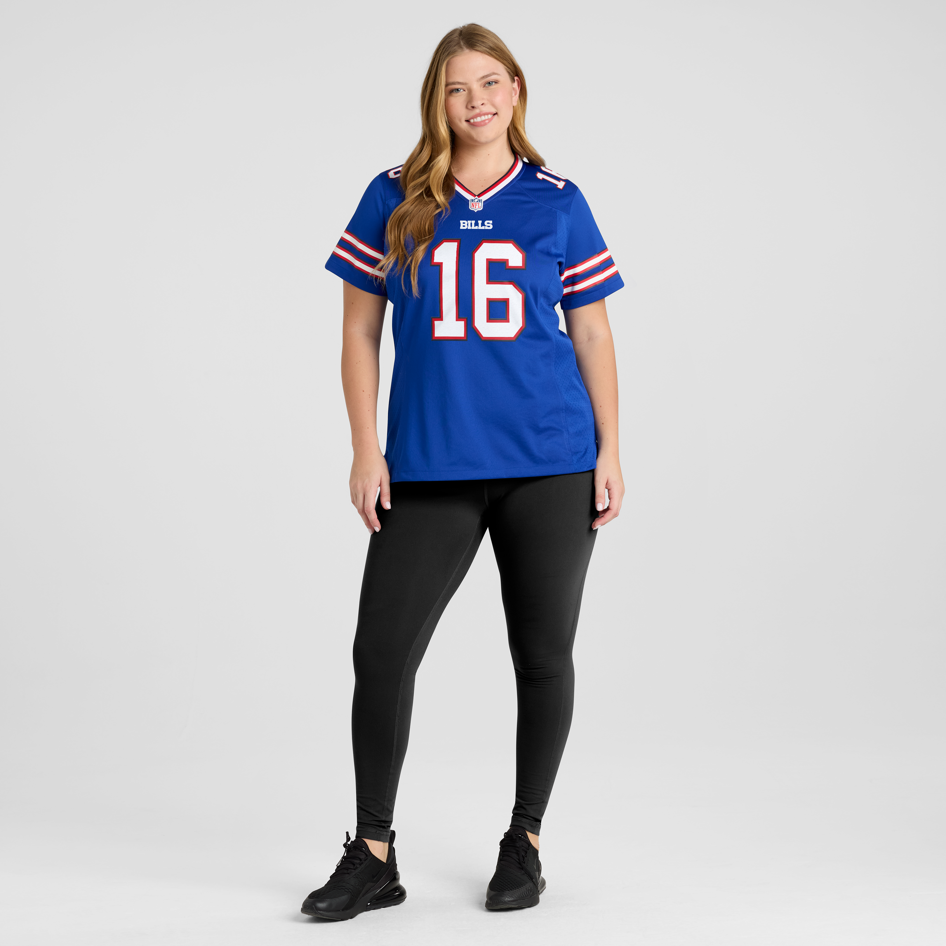 Tyler Bass Buffalo Bills Women's Team Game Jersey - Royal - Image 7