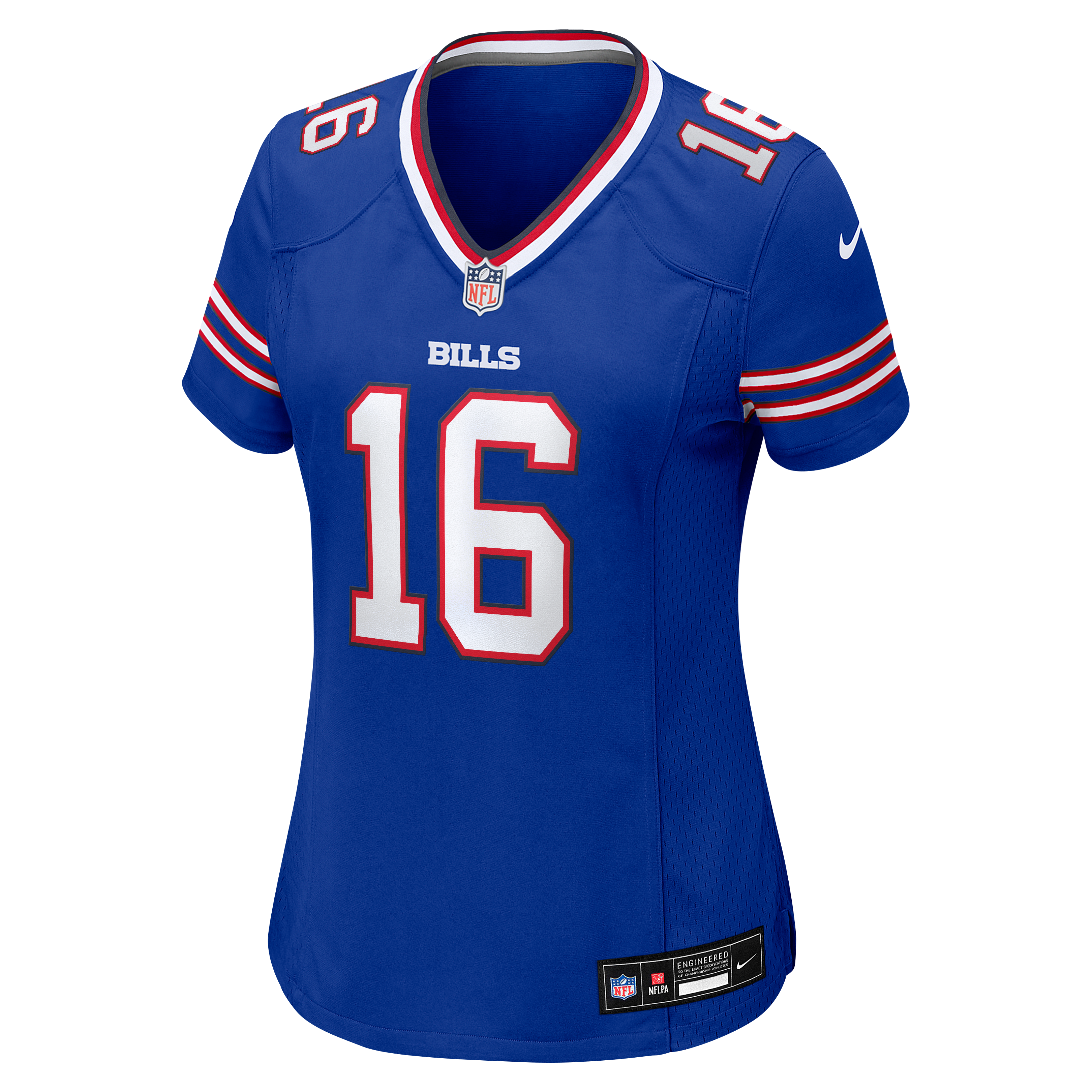Tyler Bass Buffalo Bills Women's Team Game Jersey - Royal - Image 3