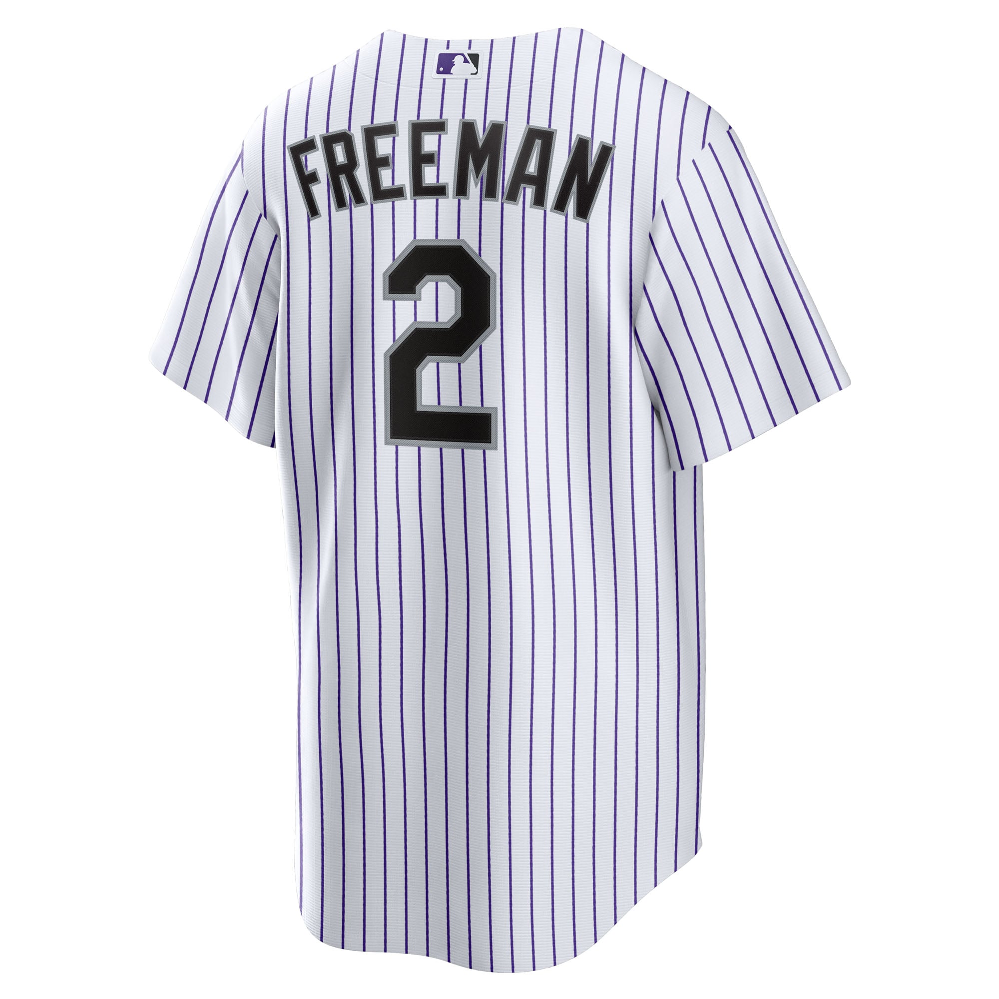 Tyler Freeman Colorado Rockies Youth Home Jersey - White - Image 4