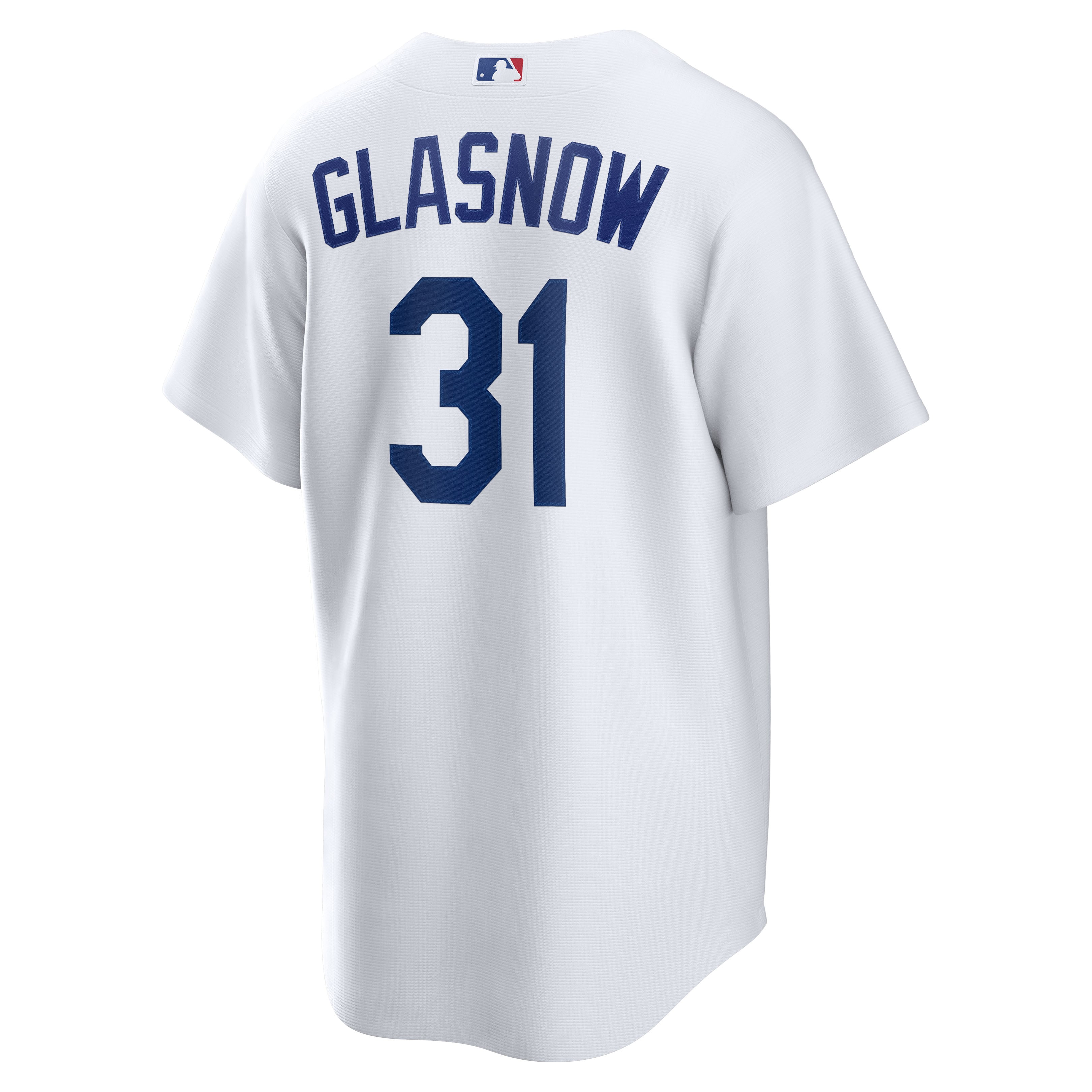 Tyler Glasnow Los Angeles Dodgers Home Jersey - White - Image 6