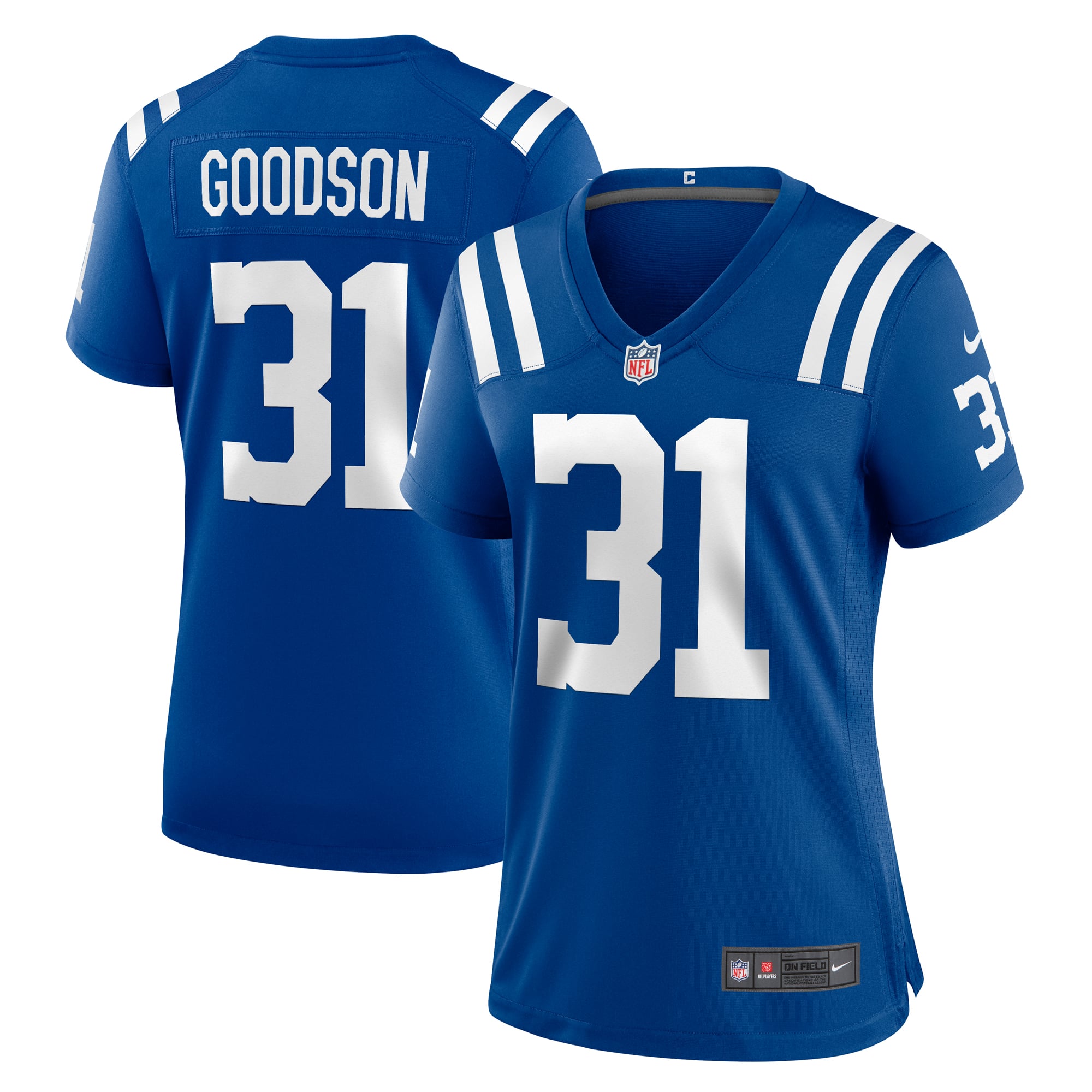 Tyler Goodson Indianapolis Colts Women's Game Jersey - Royal - Image 2