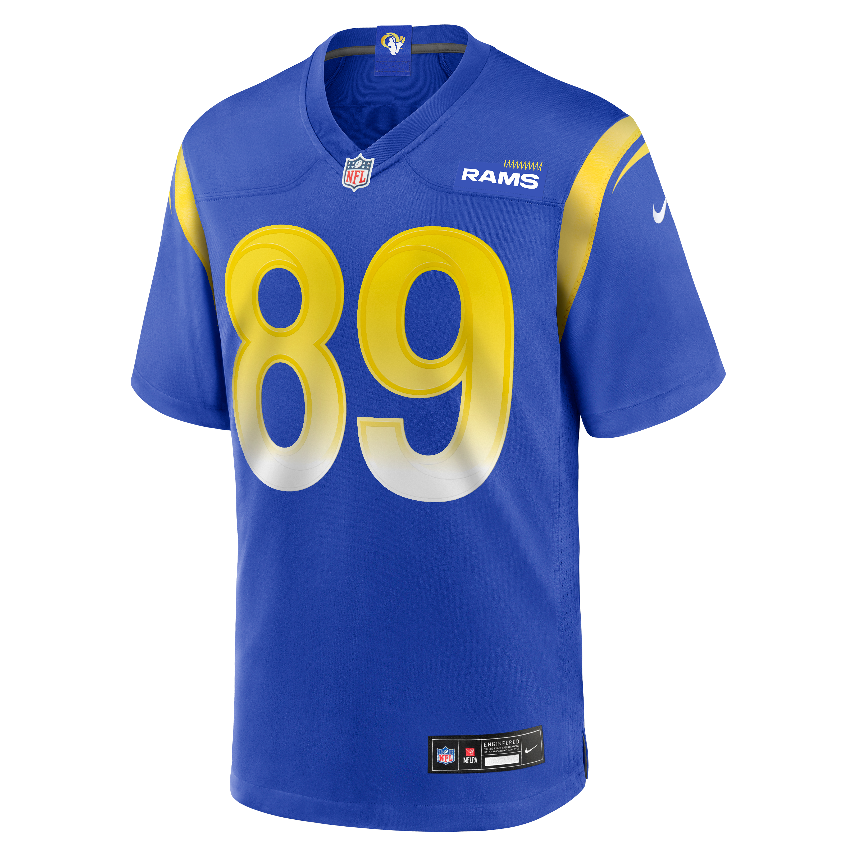 Tyler Higbee Los Angeles Rams Game Player Jersey - Royal - Image 3