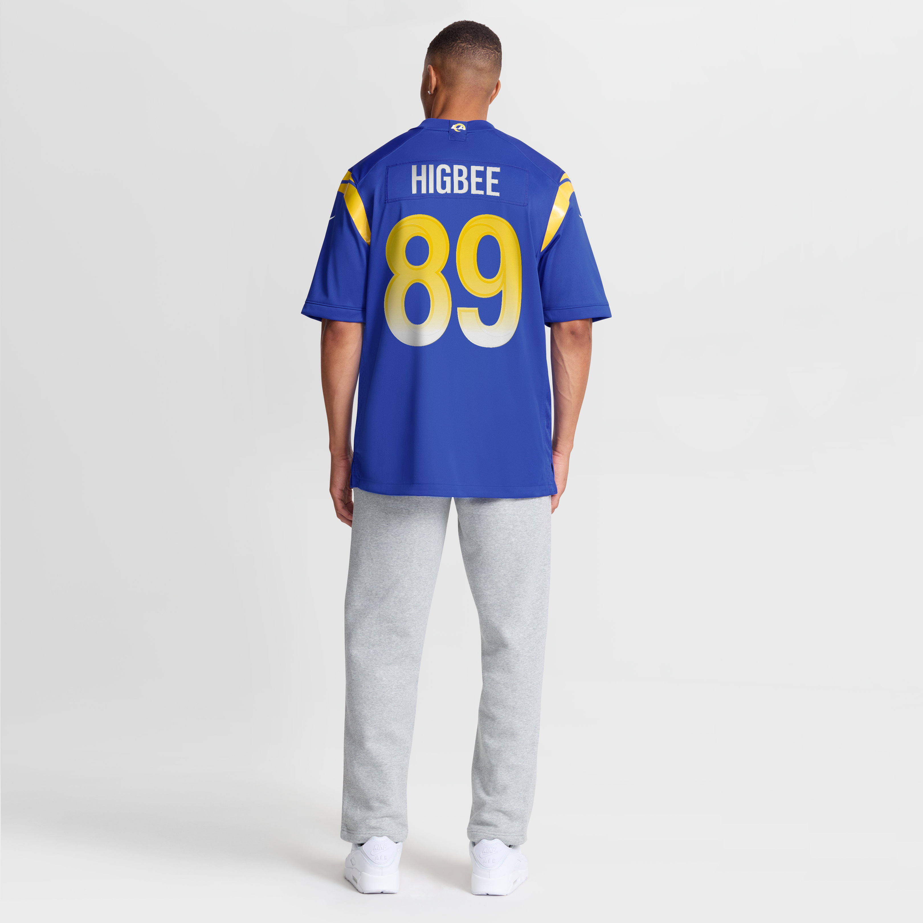 Tyler Higbee Los Angeles Rams Game Player Jersey - Royal - Image 9